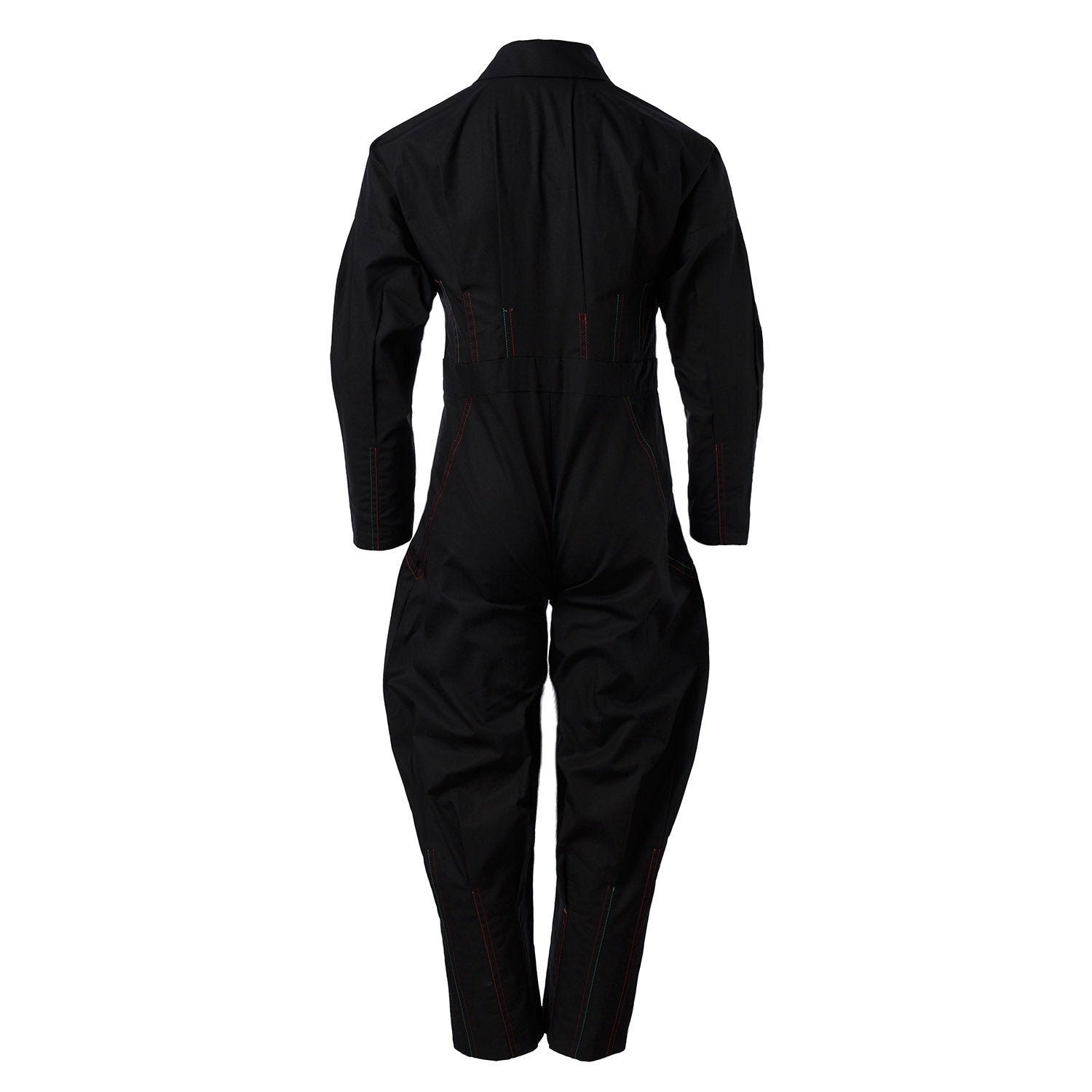 Black Boiler Suit for Kids-2