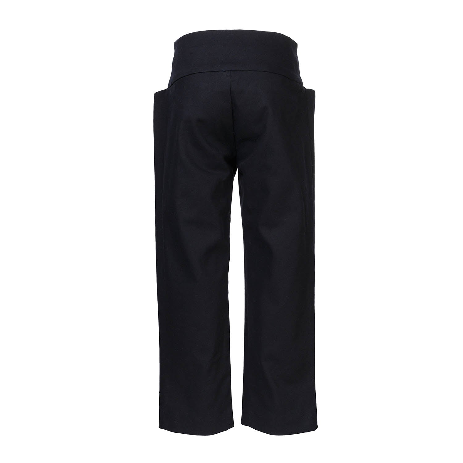 Black Dress Pants with Extra Large Pockets-2