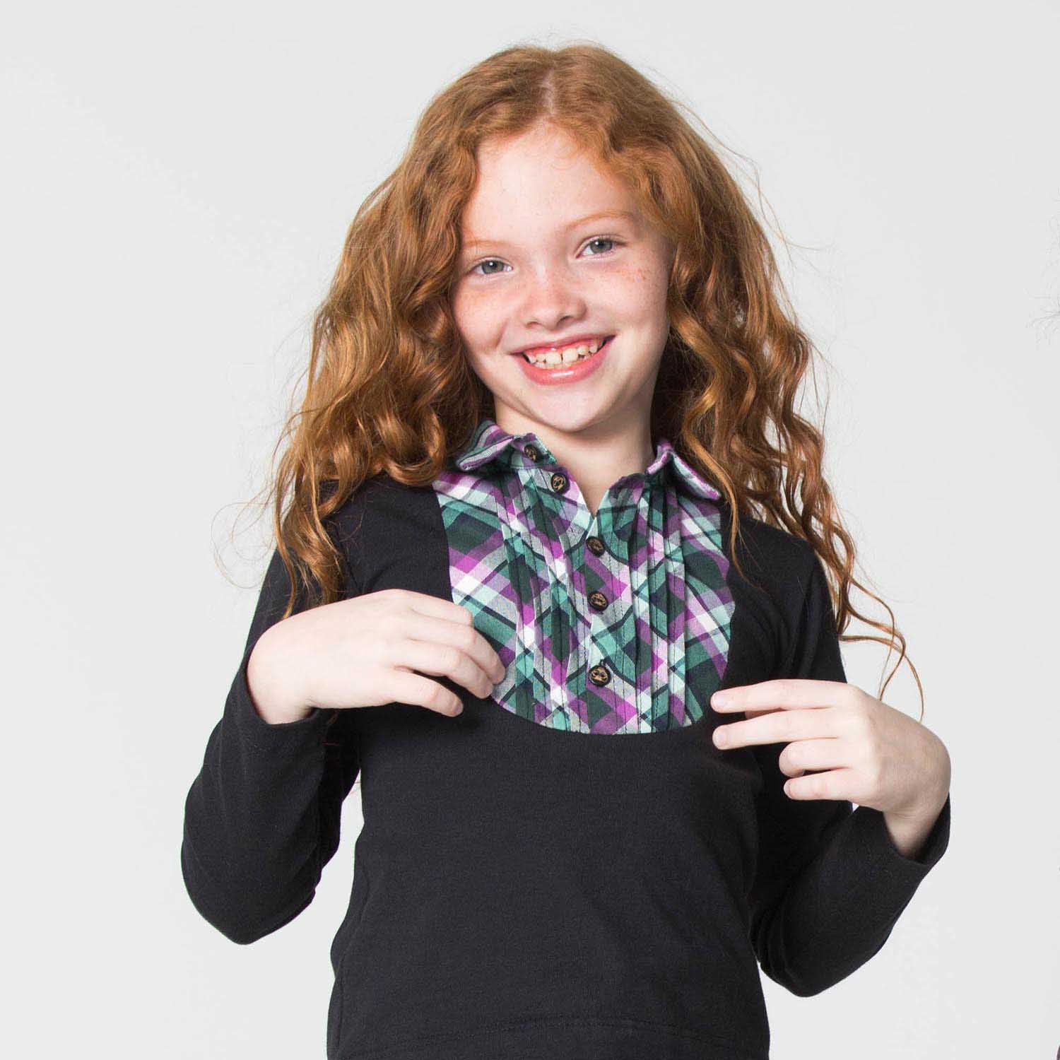 Black Tuxedo Shirt-1