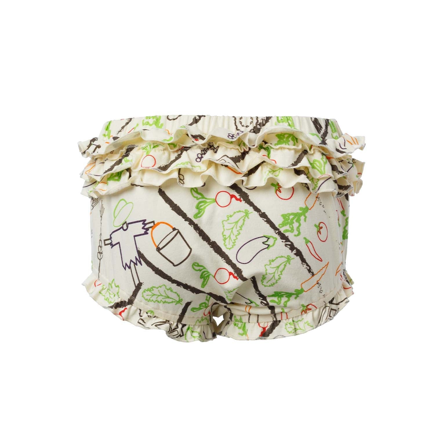 Off-white Bloomers with Print-1