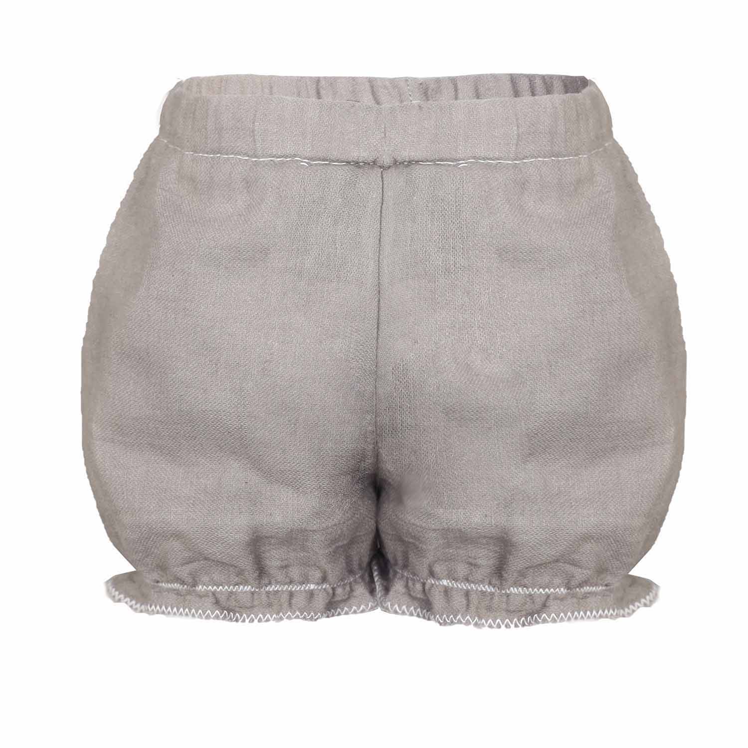 Khaki Vegan Cashmere Weganool Baby Bloomers-2