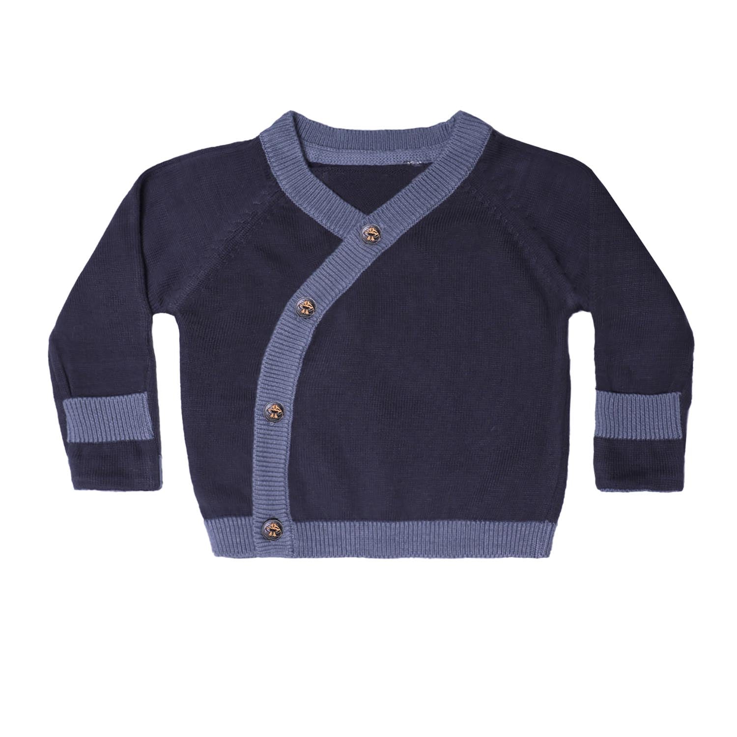 Knitted Newborn Baby Cardigan-0