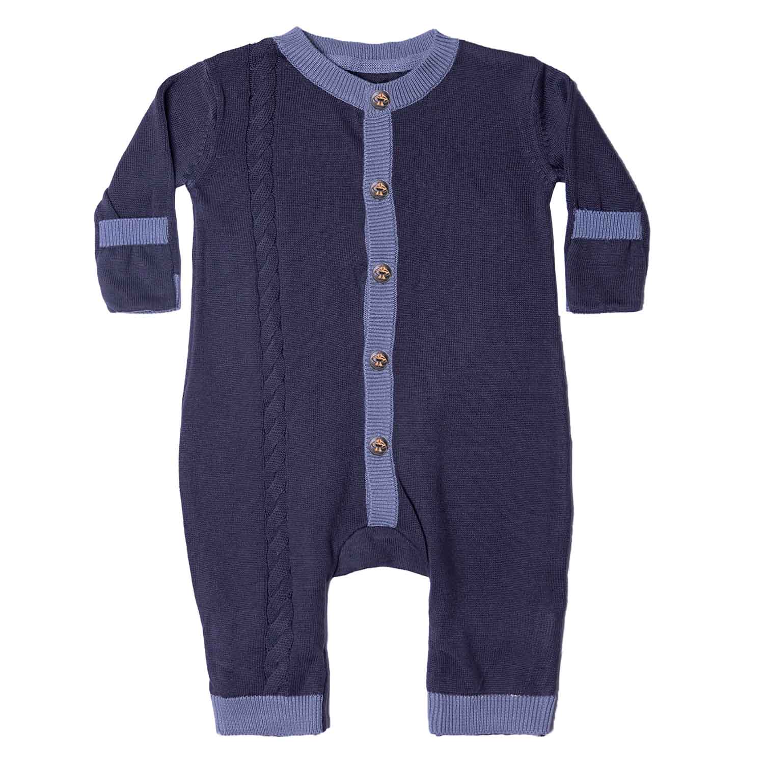 Organic Cotton Knitted Newborn Baby 3-pieces Set-4