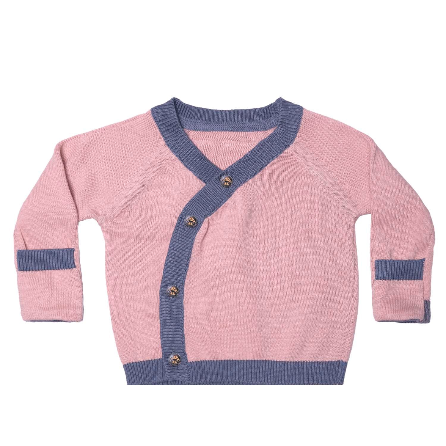 Knitted Newborn Baby Cardigan-2