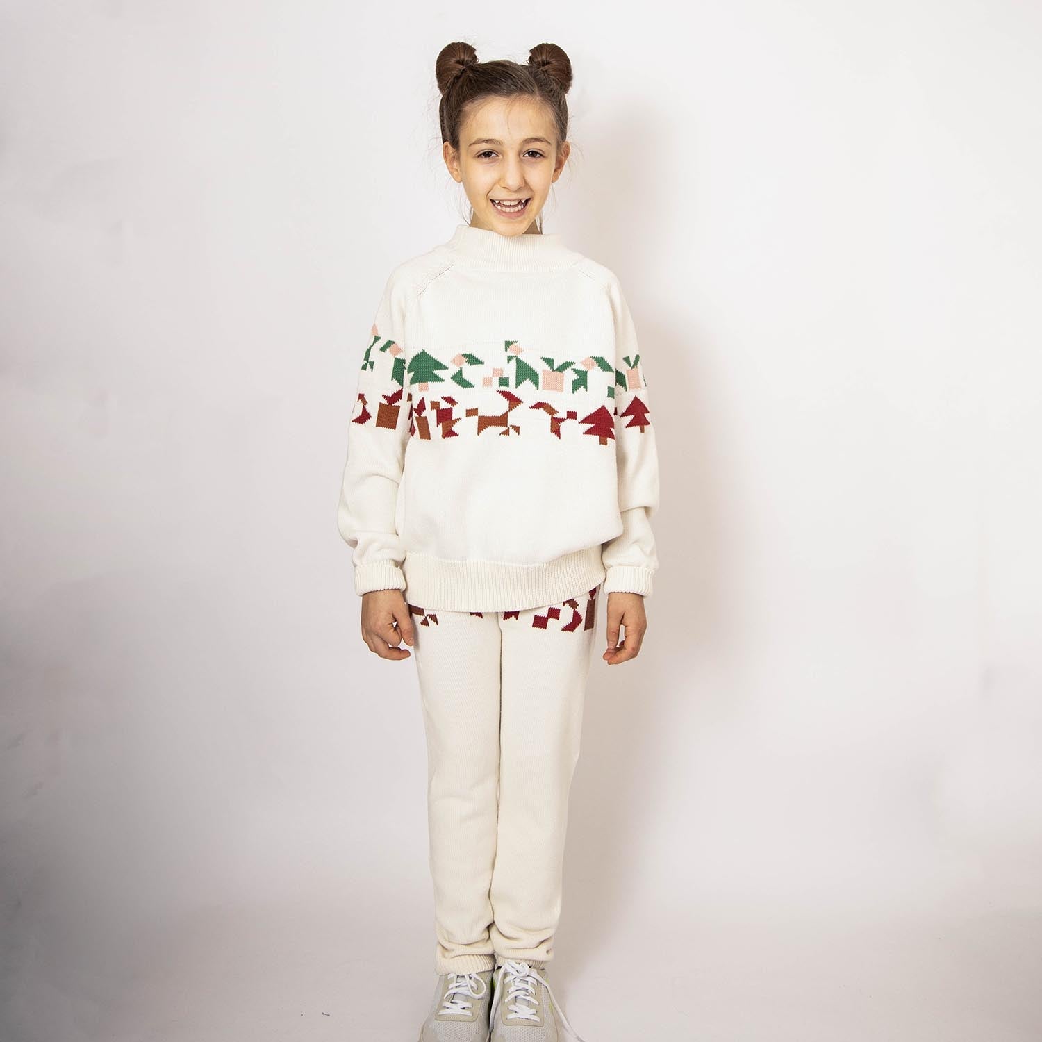 Girls Christmas Leggins-1