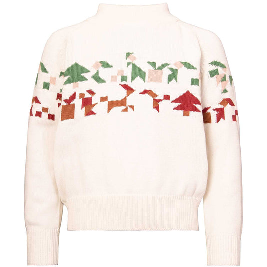 White Christmas Sweater for Kids with Gifts Motiv-0