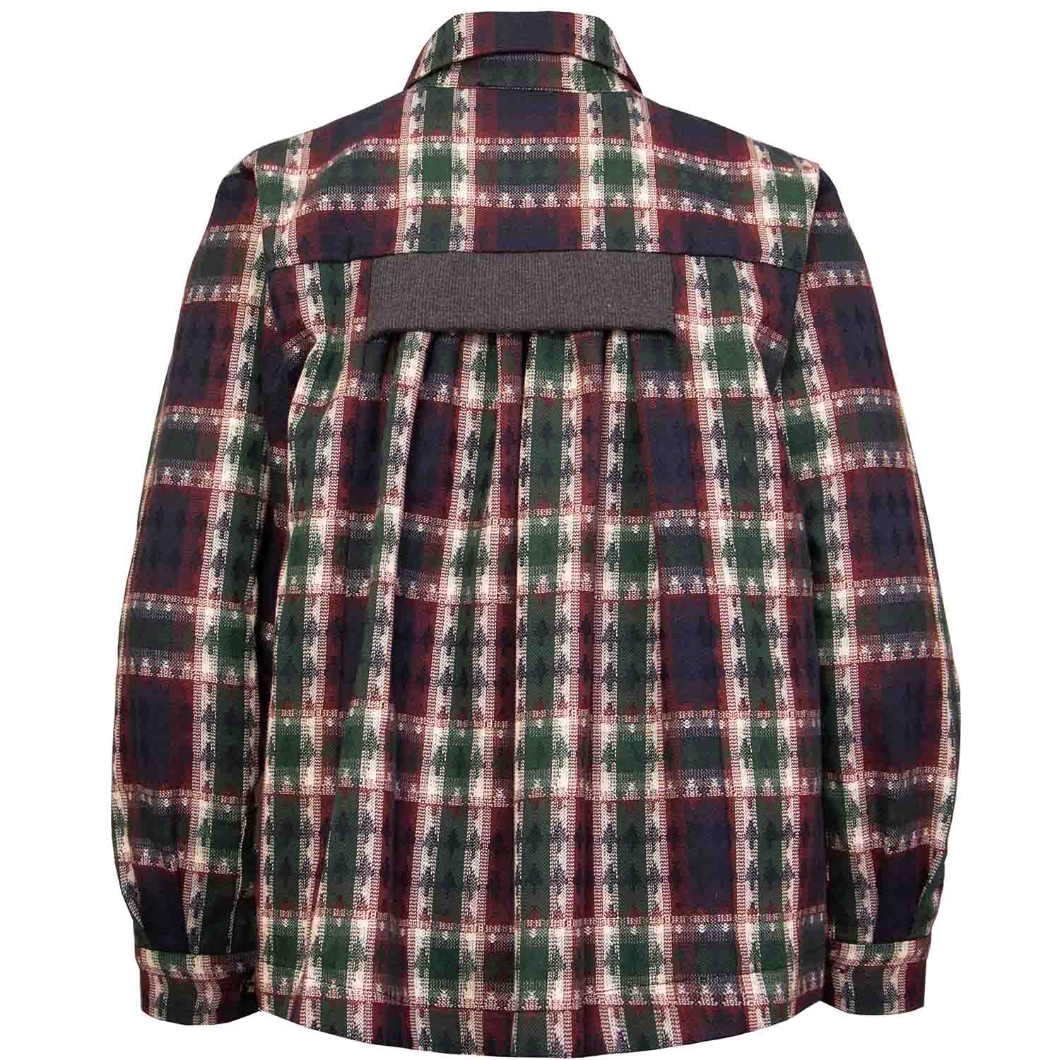 Boys Christmas Checked Shirt-2