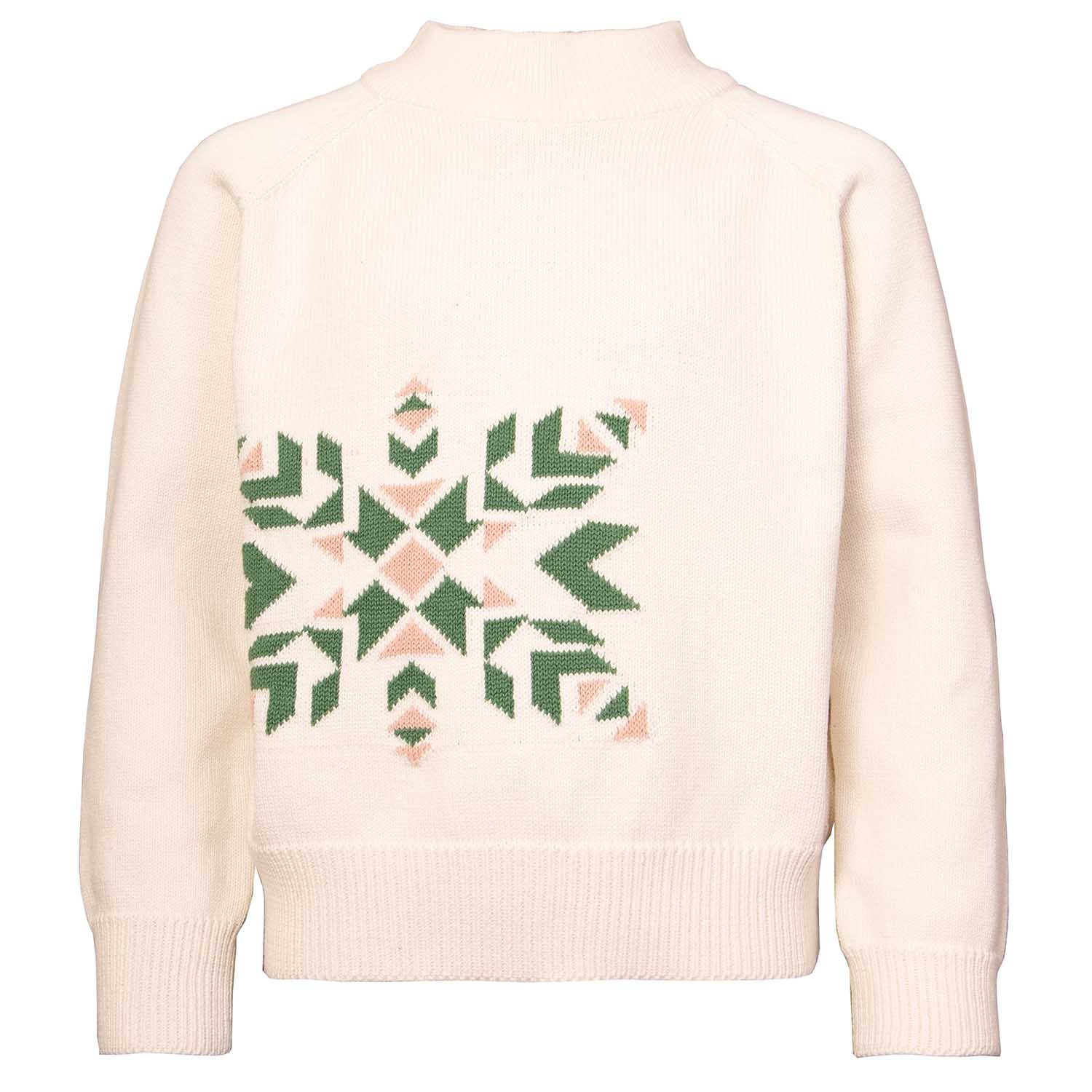 Organic Cotton Christmas Sweater Snowflake-0