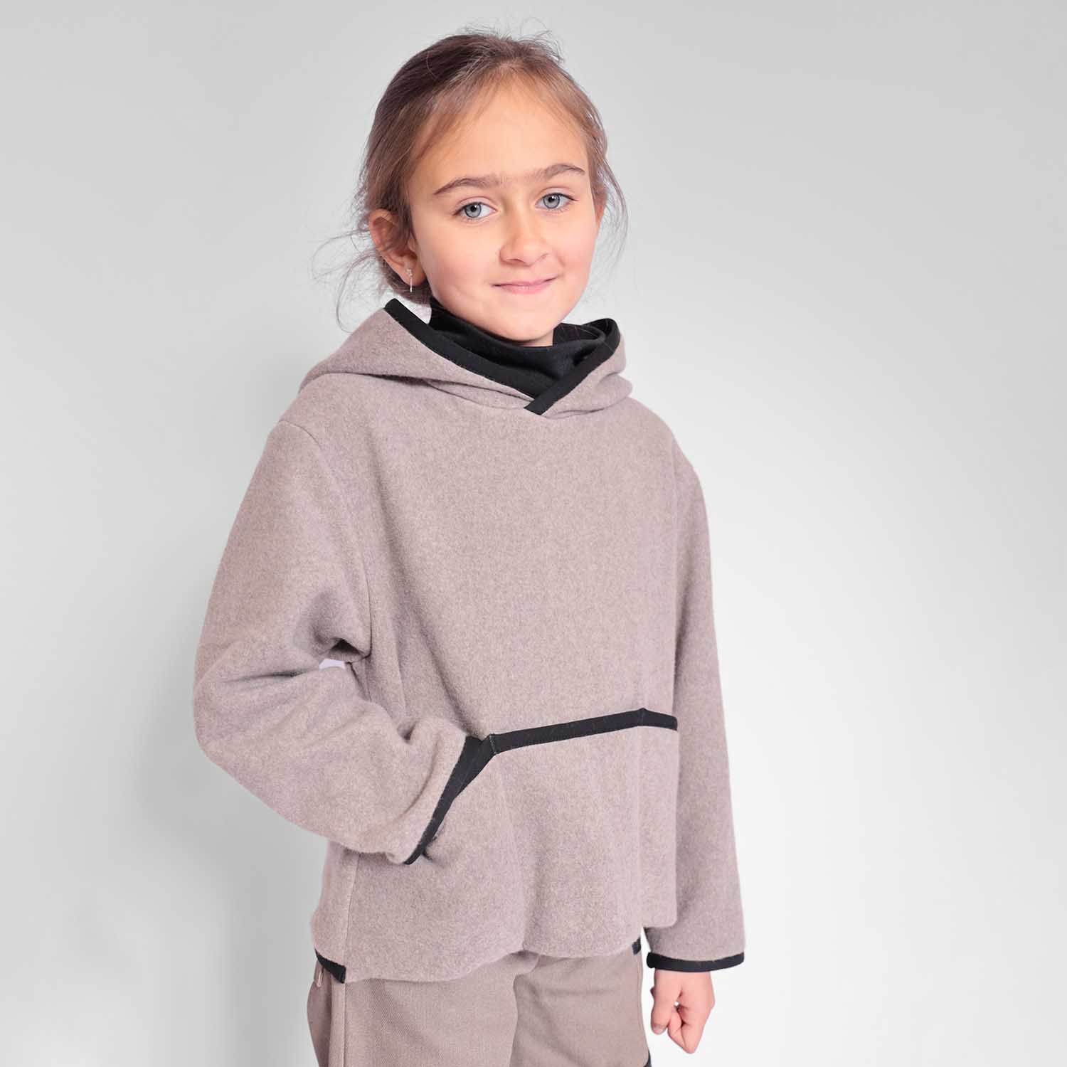 Fleece Pullover Hoodie-1