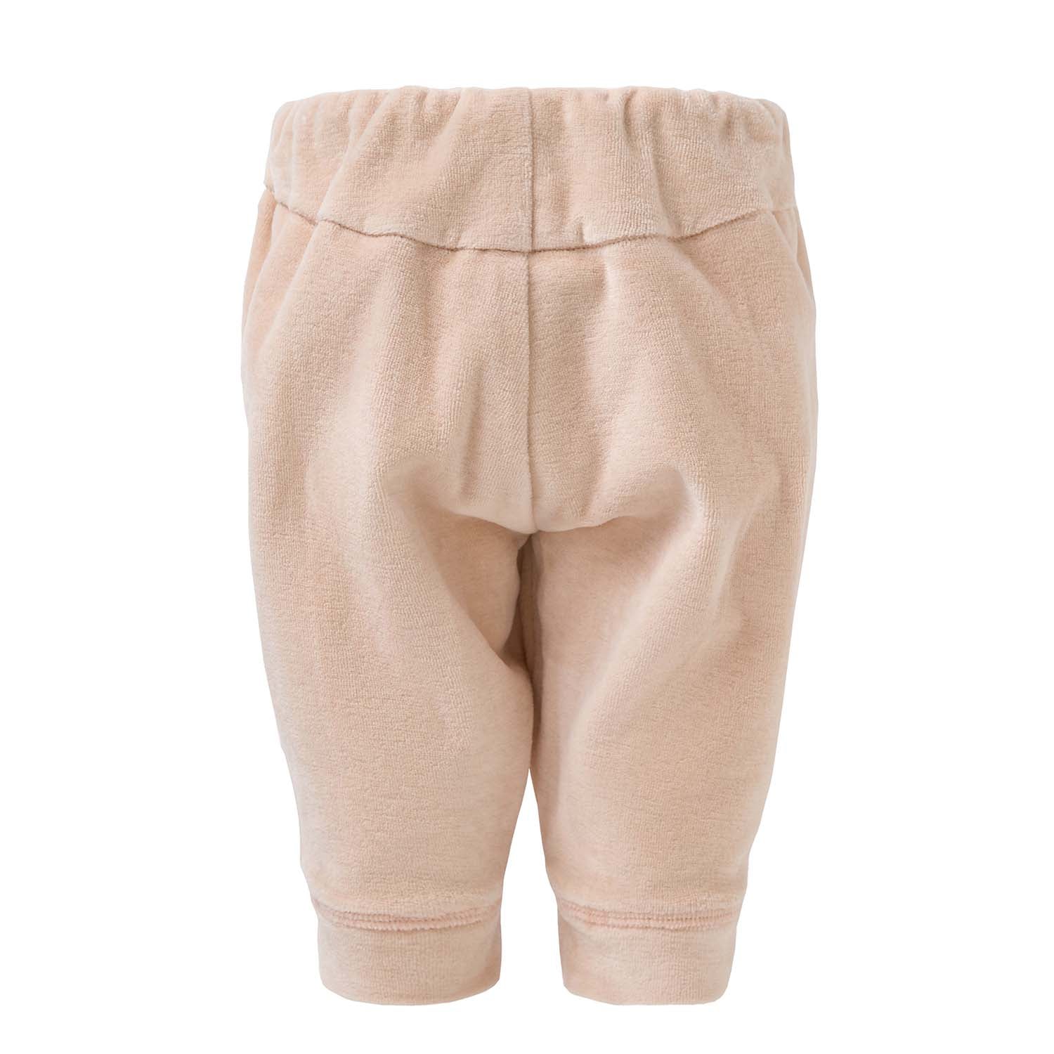 Beige Nicky Lounge Baby Pants-1