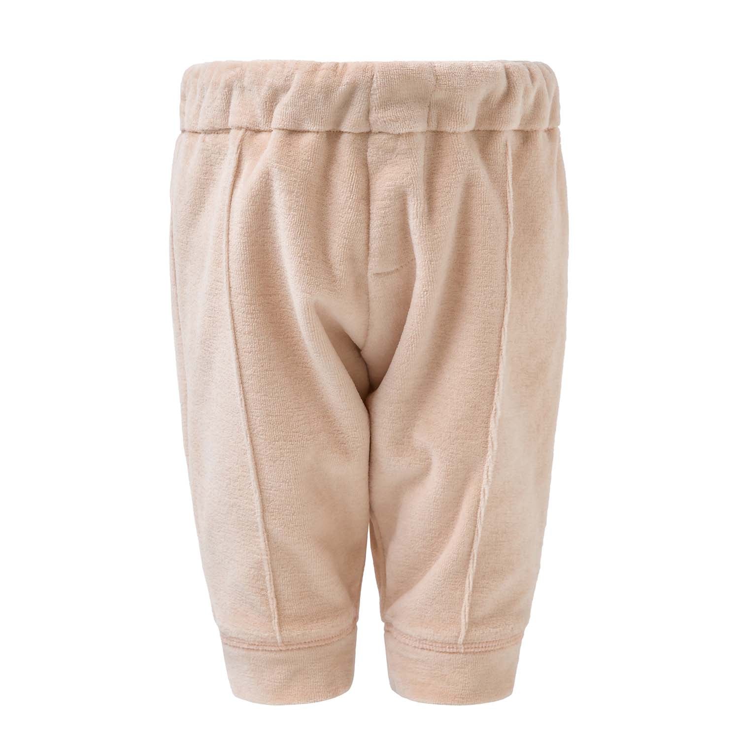 Beige Nicky Lounge Baby Pants-0