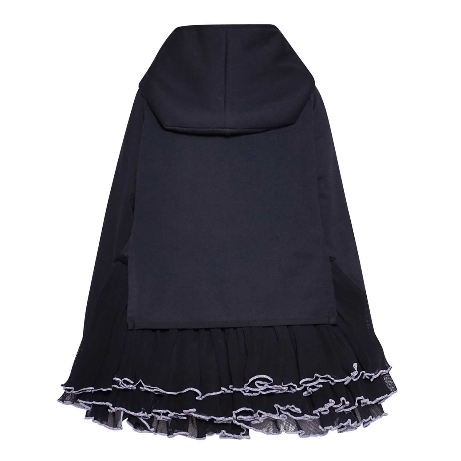 Black Designer Hoodie for Kids-4