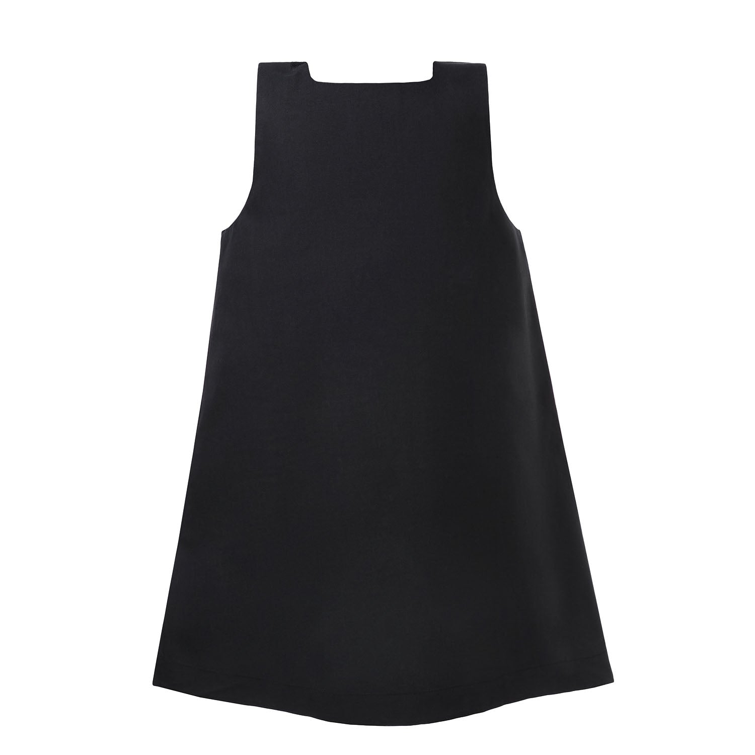 Black Trapeze Dress-1