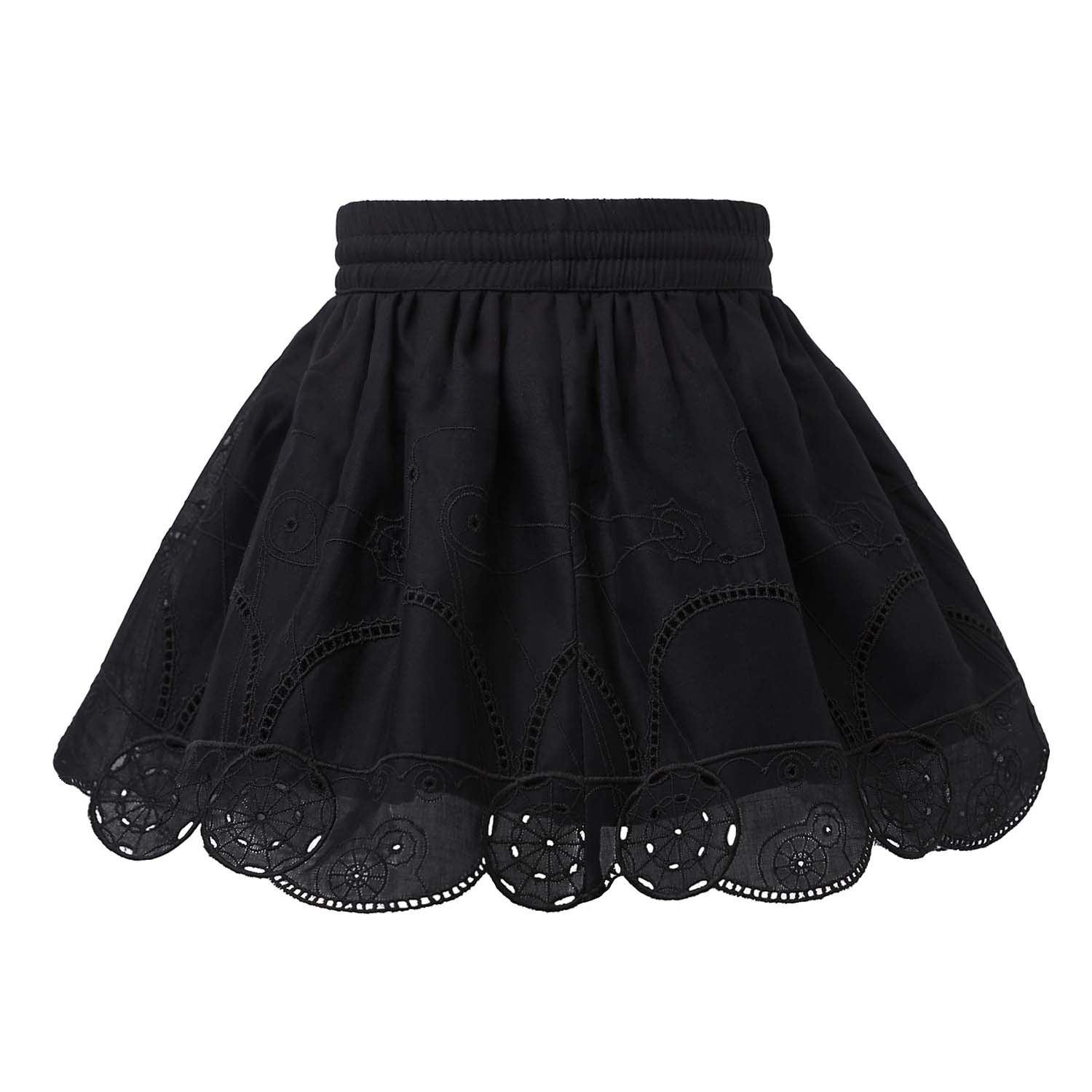 Steampunk Lace Skirt-1