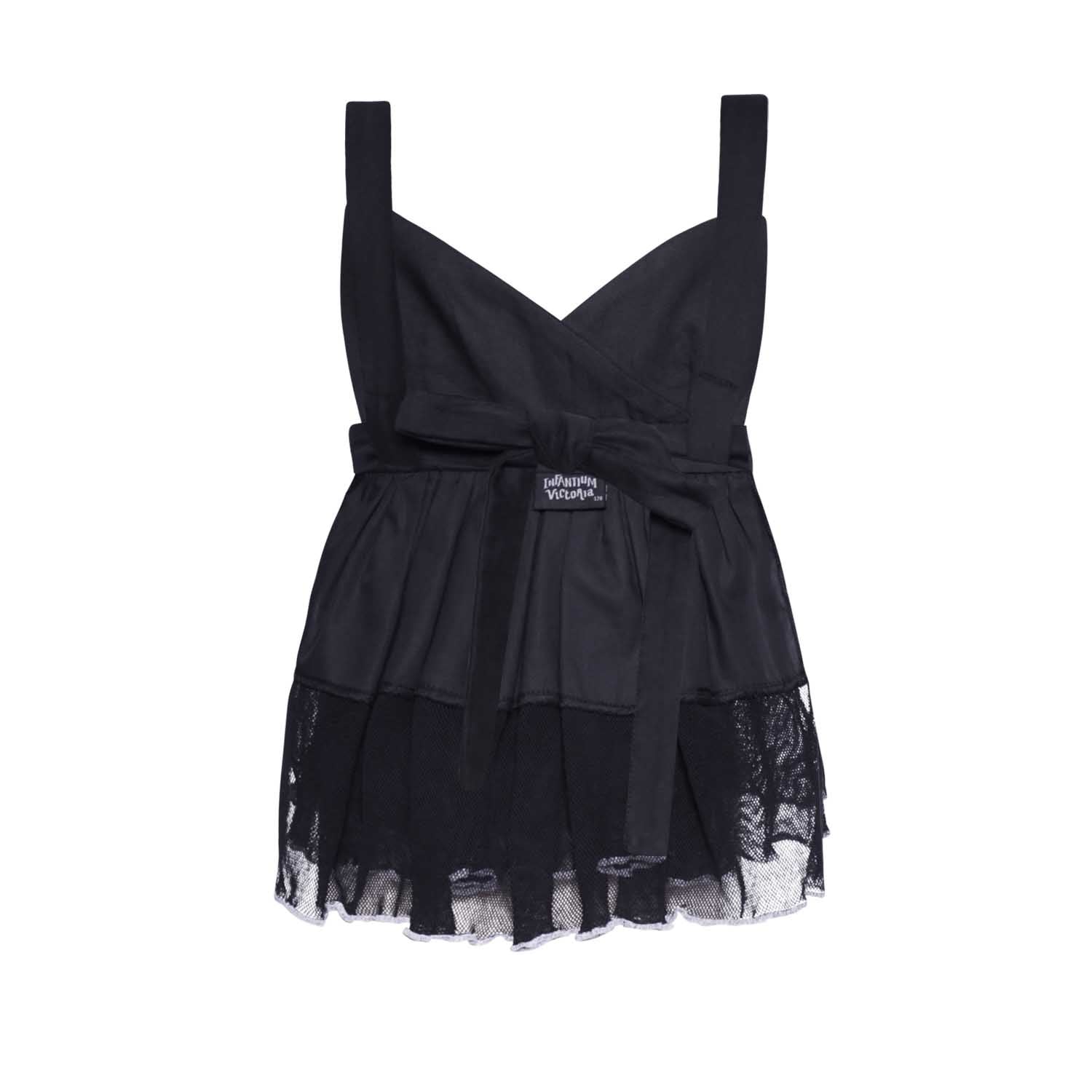 Black Ruffle Top-3