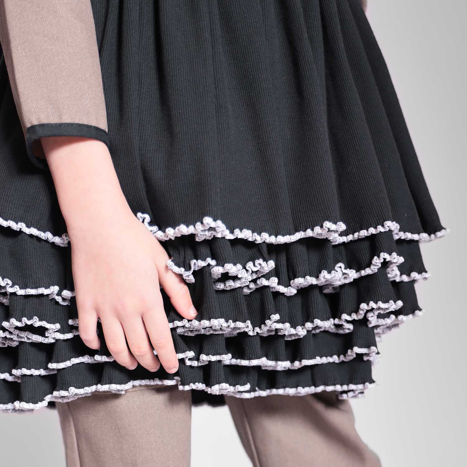 Girls Black Dress for Special Occasions-2