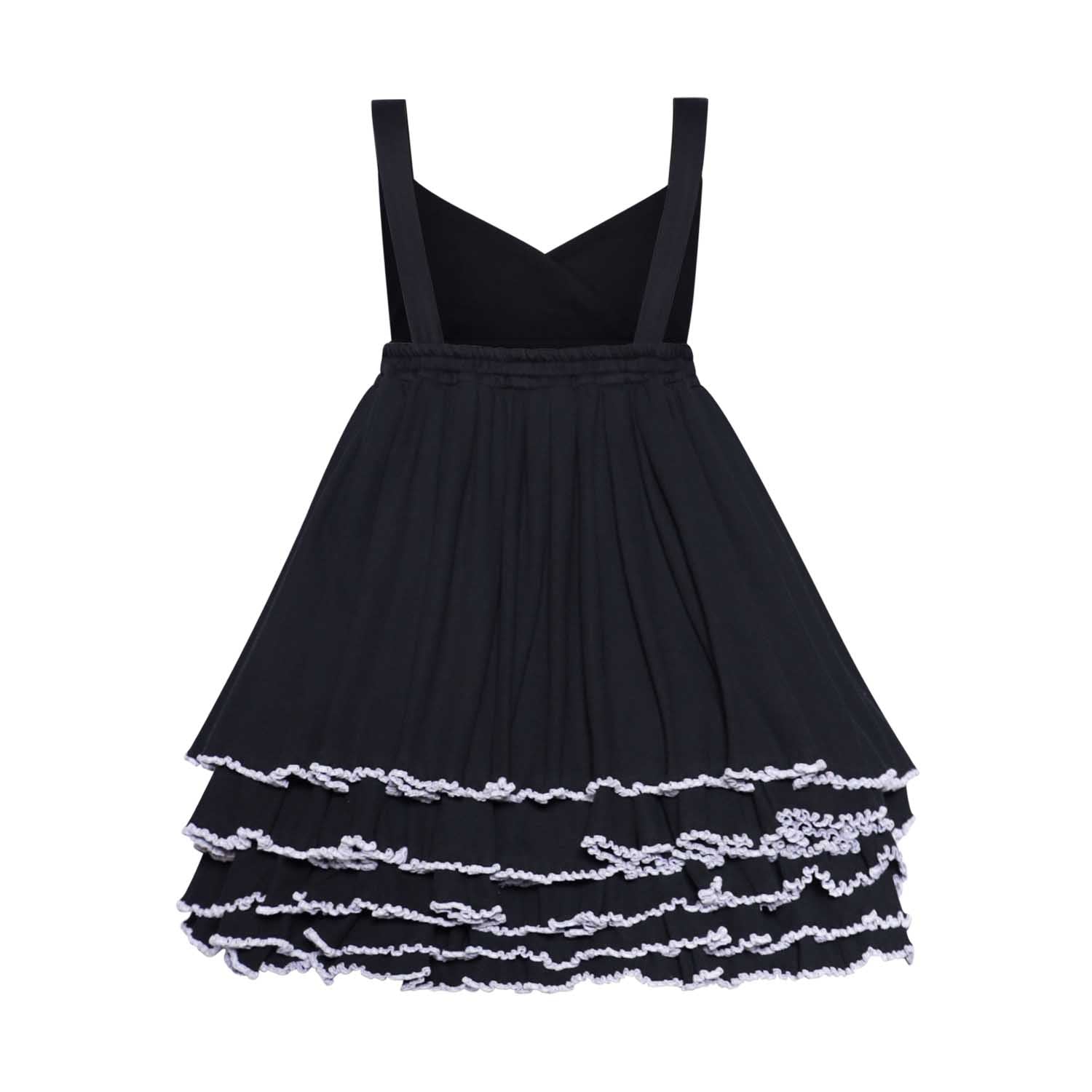 Girls Black Dress for Special Occasions-3