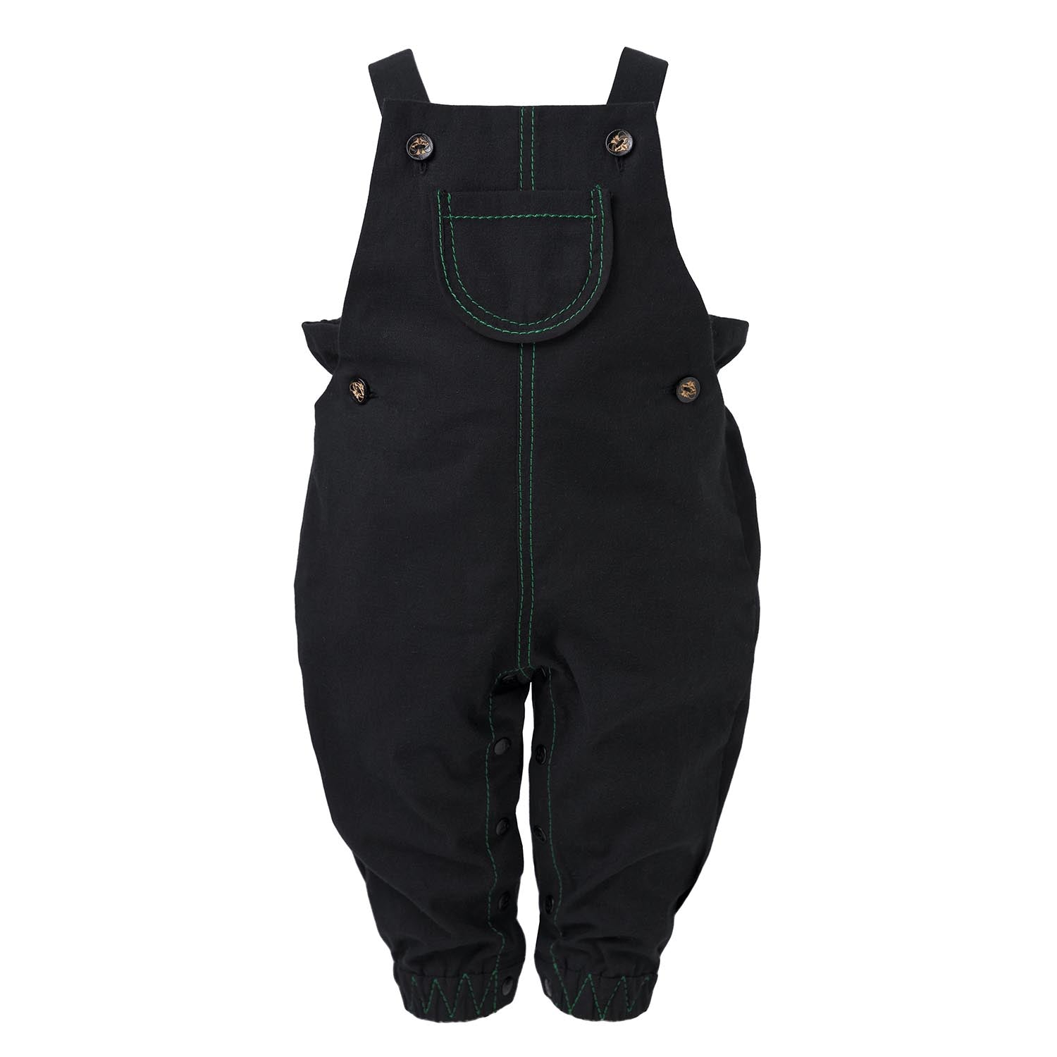 Baby Black Playsuit-0