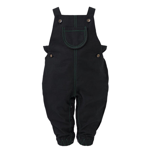Baby Black Playsuit-0