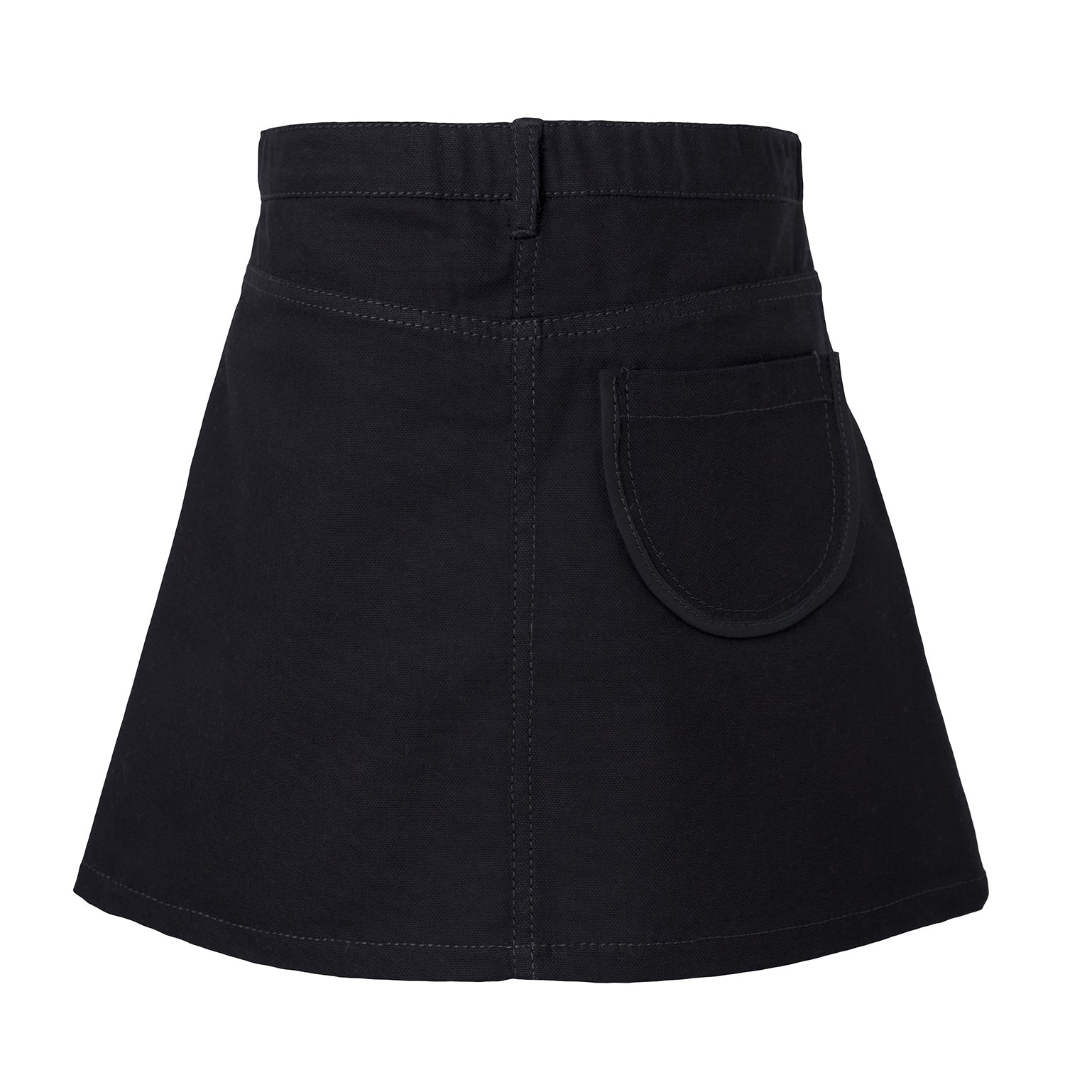 Kids Black Mini Skirt-1
