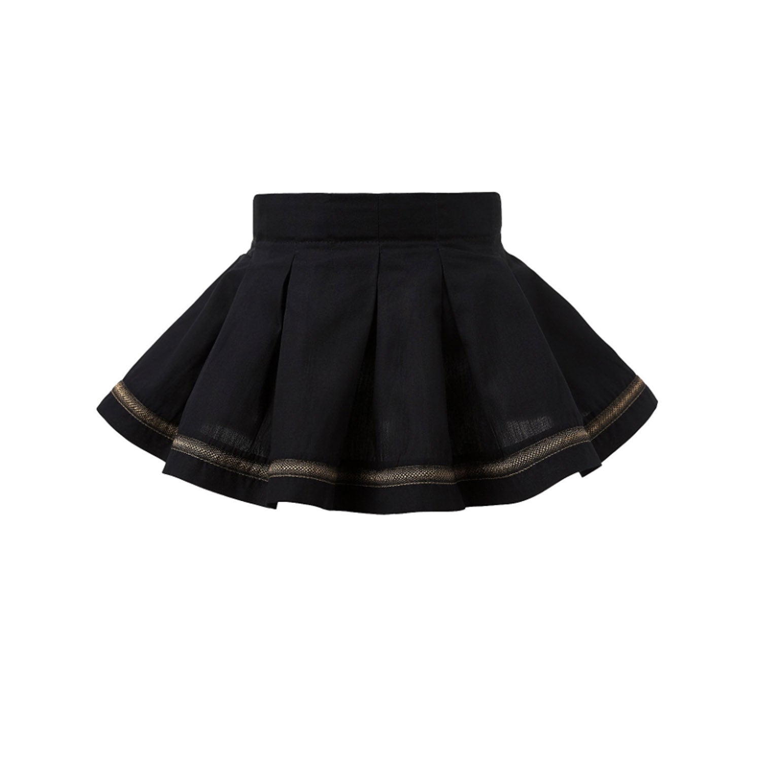 Black Mini Skirt-2