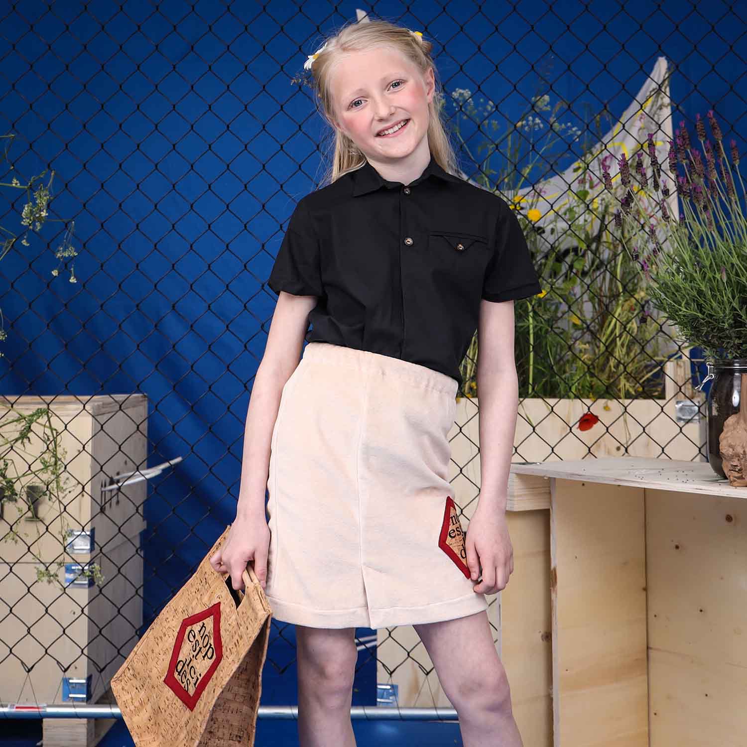 Black Dress Shirt for Kids-2