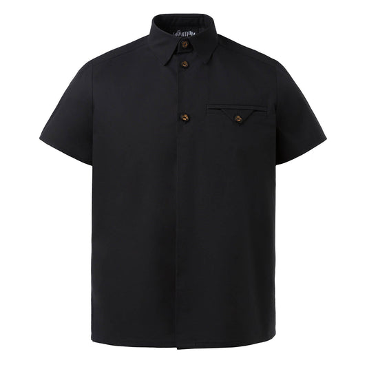 Black Dress Shirt for Kids-0