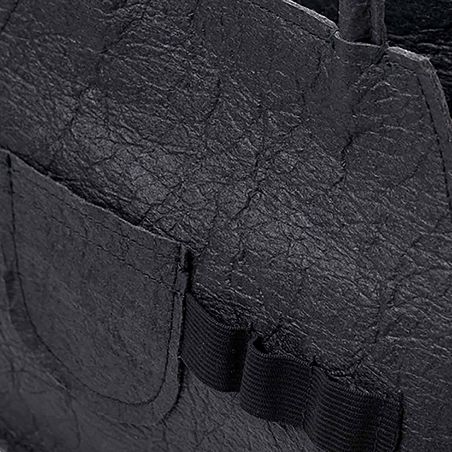 Black Pinatex Handbag-1