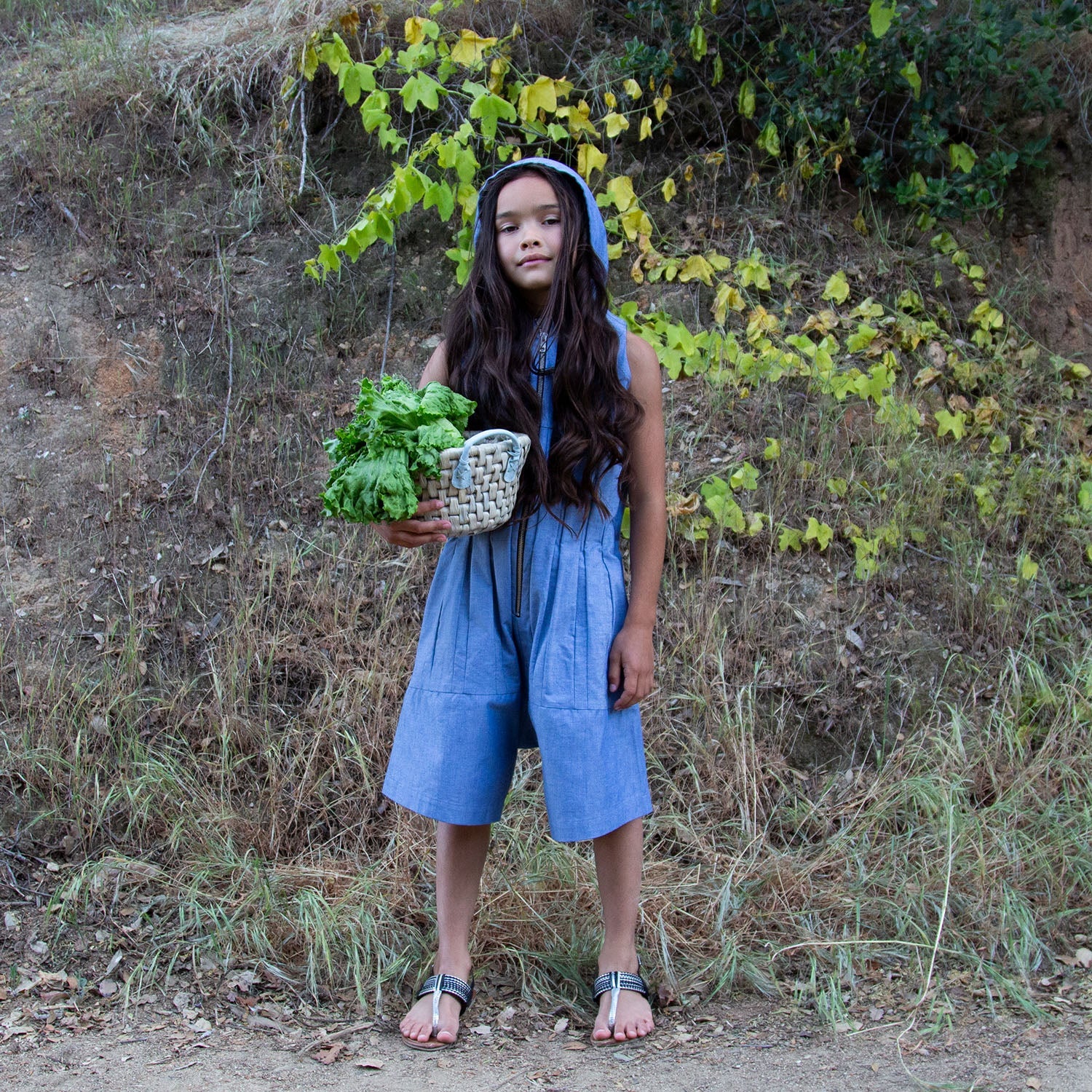 Boys and Girls Jumpsuit with Hood-3