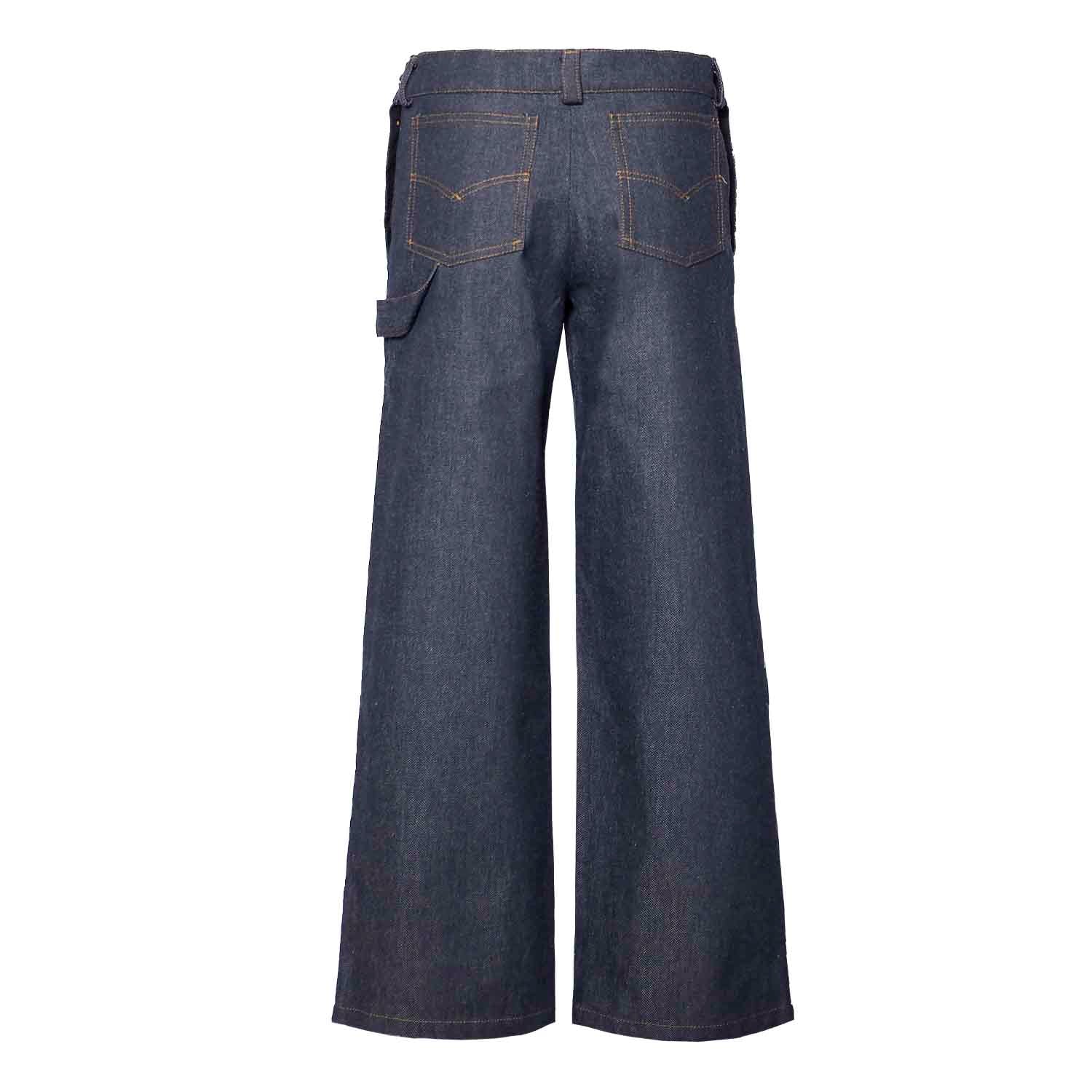 Girls Flare Jeans with Flap-3