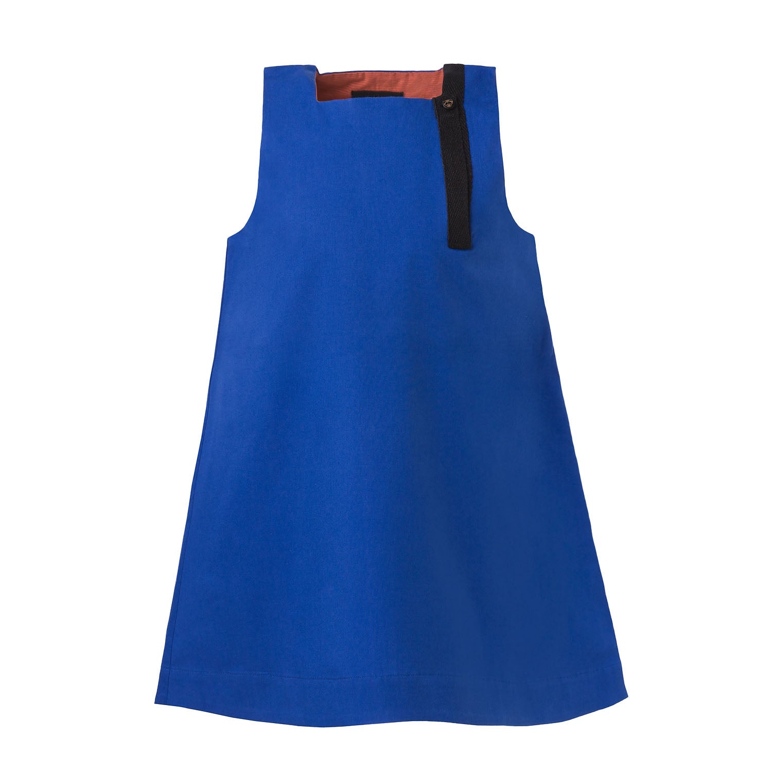 Blue Trapeze Dress-0