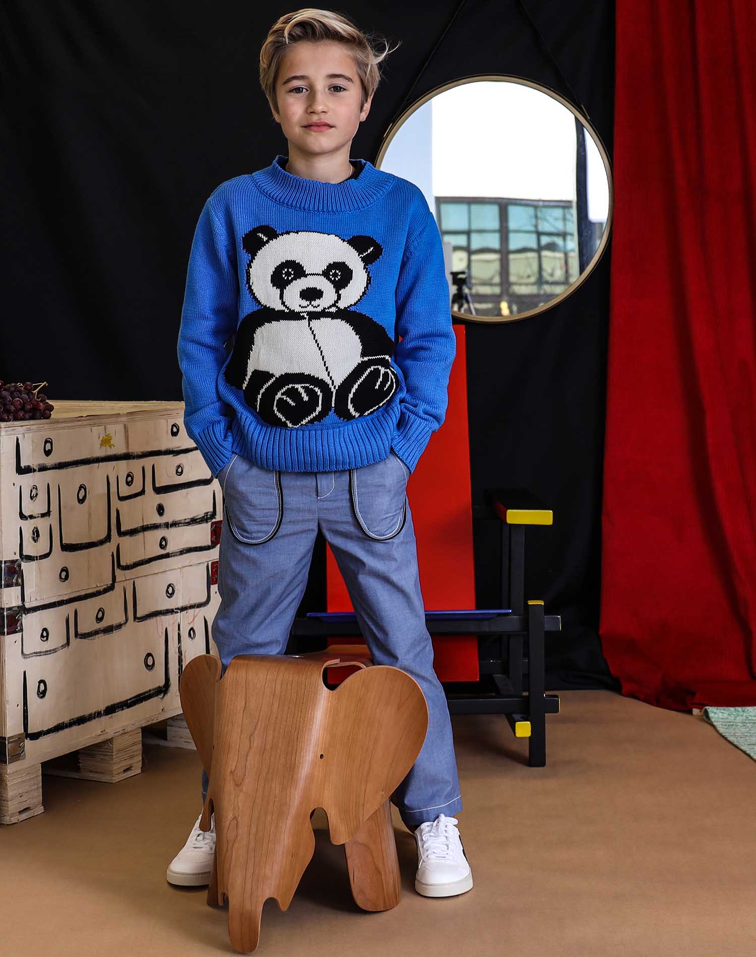 Boys and Girls Bootcut Jeans-2