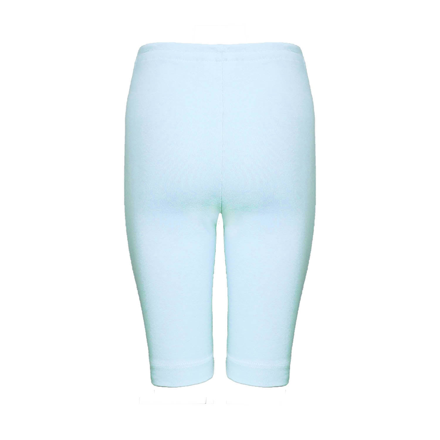 Boys and Girls Bike Shorts in Blue Jersey-2