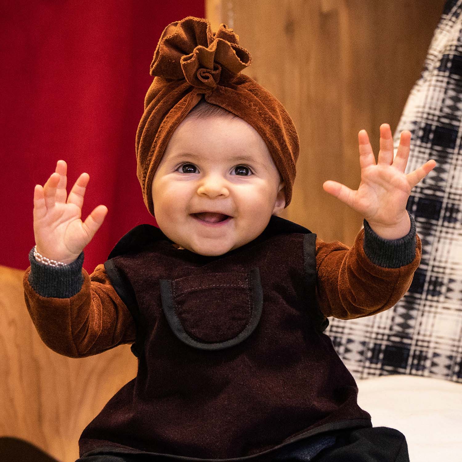 Copper Velvet Turban-2