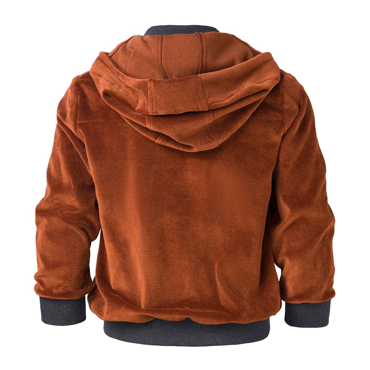 Kids Copper Velvet Hoodie-3
