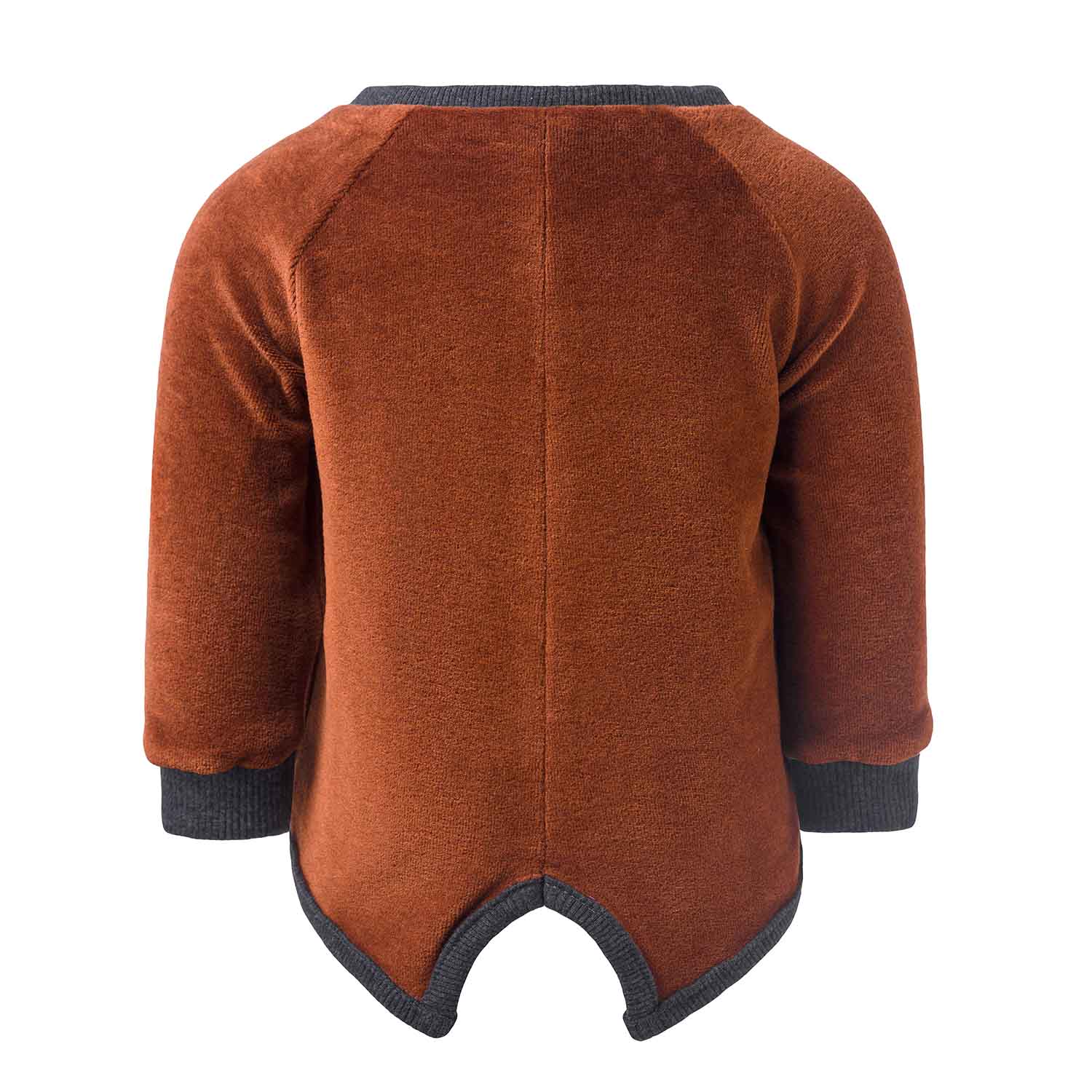 Copper Velvet Baby Jacket-1