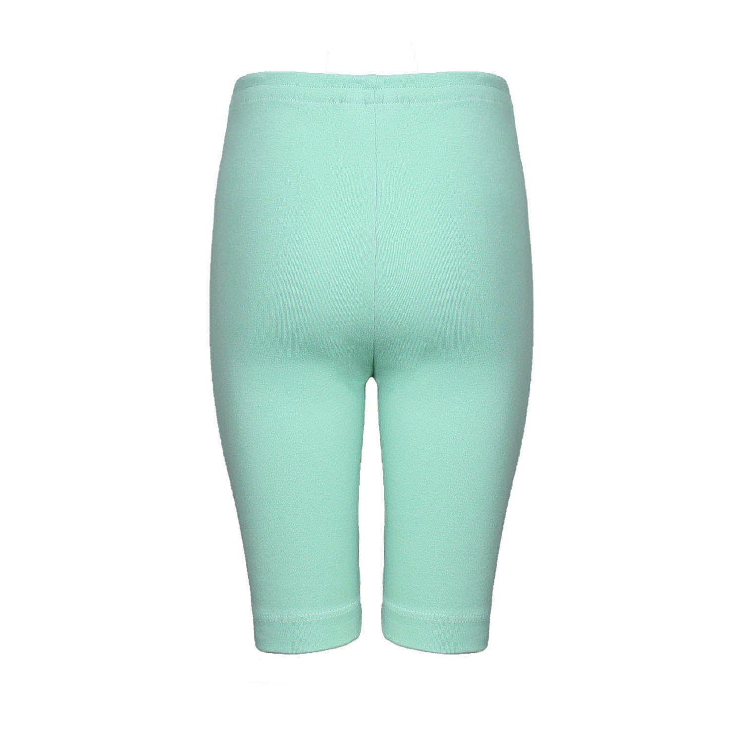 Kids' Green Shorts in Rib Jersey-3