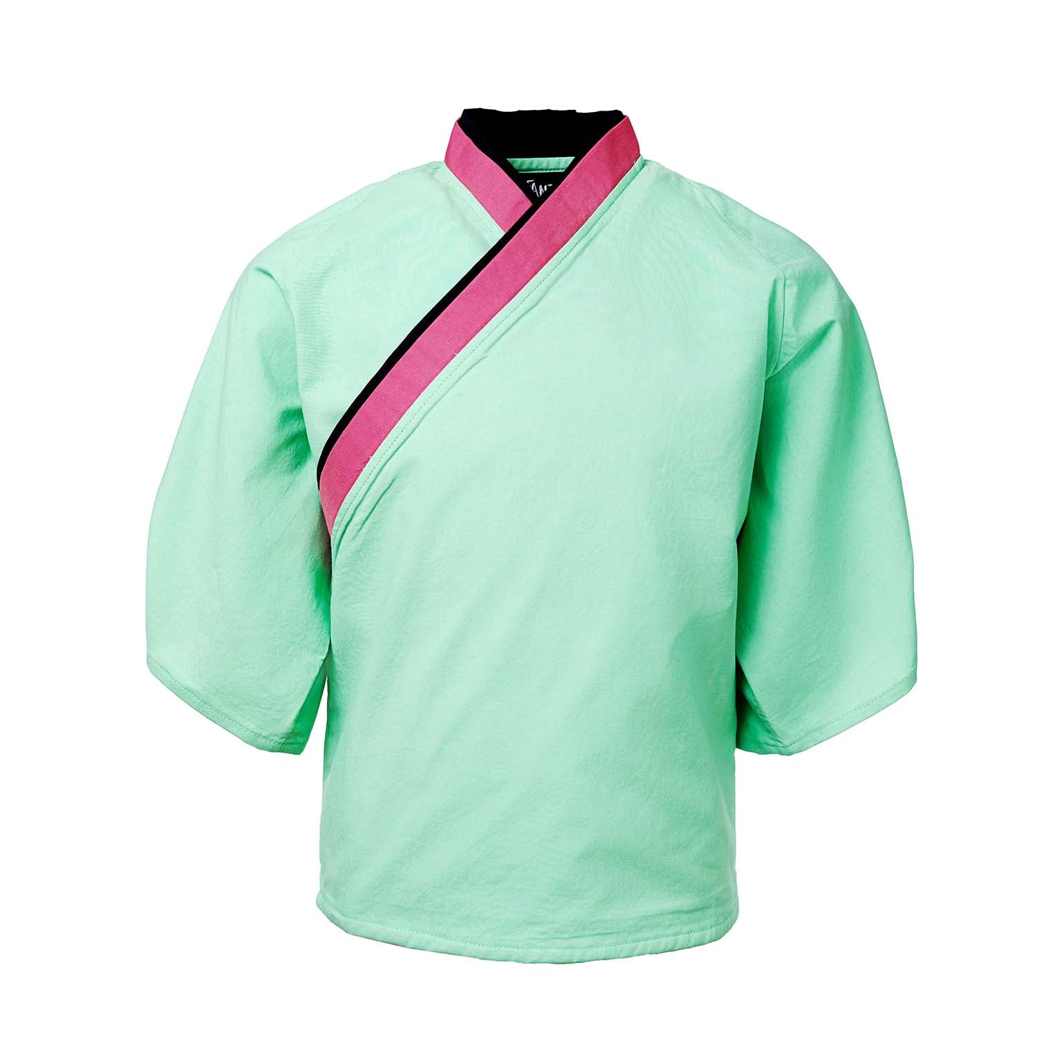 Kids' Kimono Shirt in Mint-0