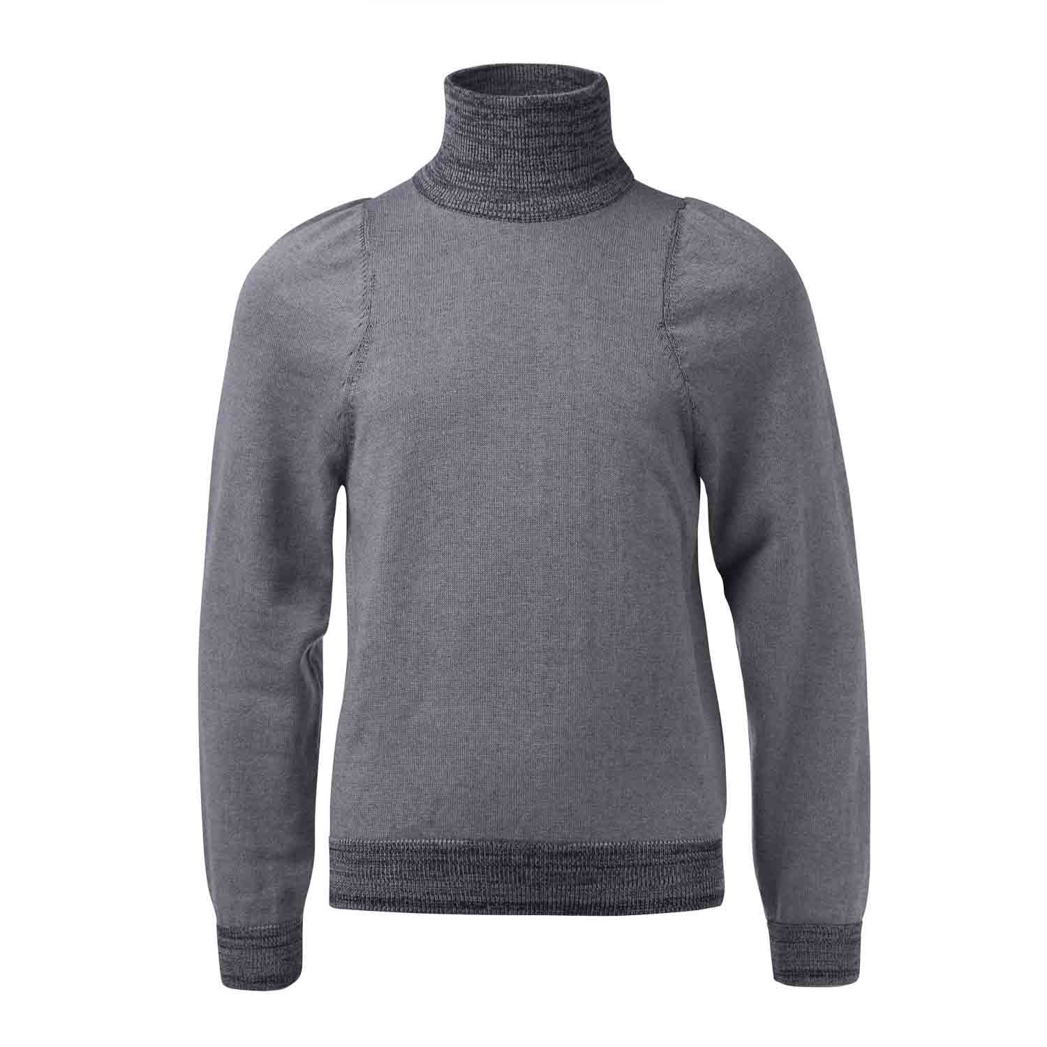Kids' Grey Turtleneck-0