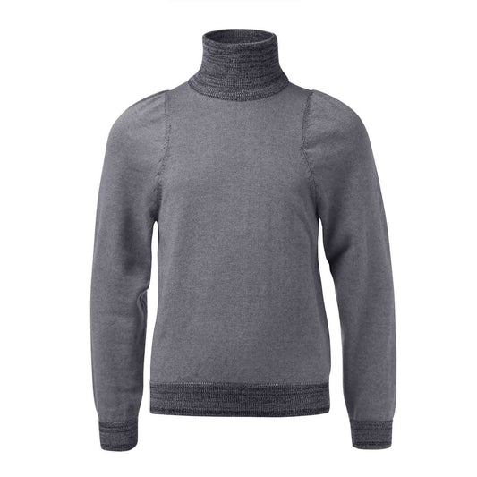 Kids' Grey Turtleneck-0