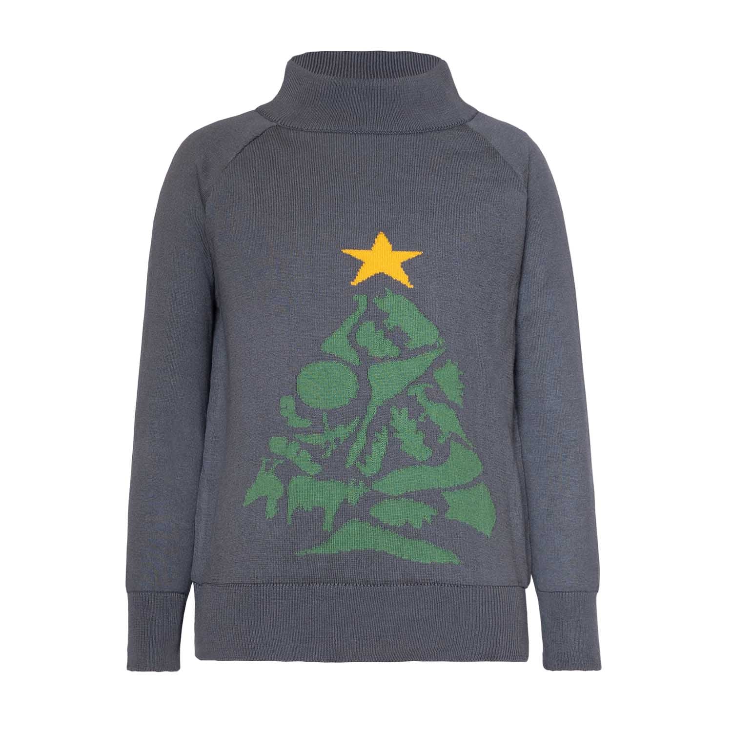 Grey Boys Christmas Sweater-0