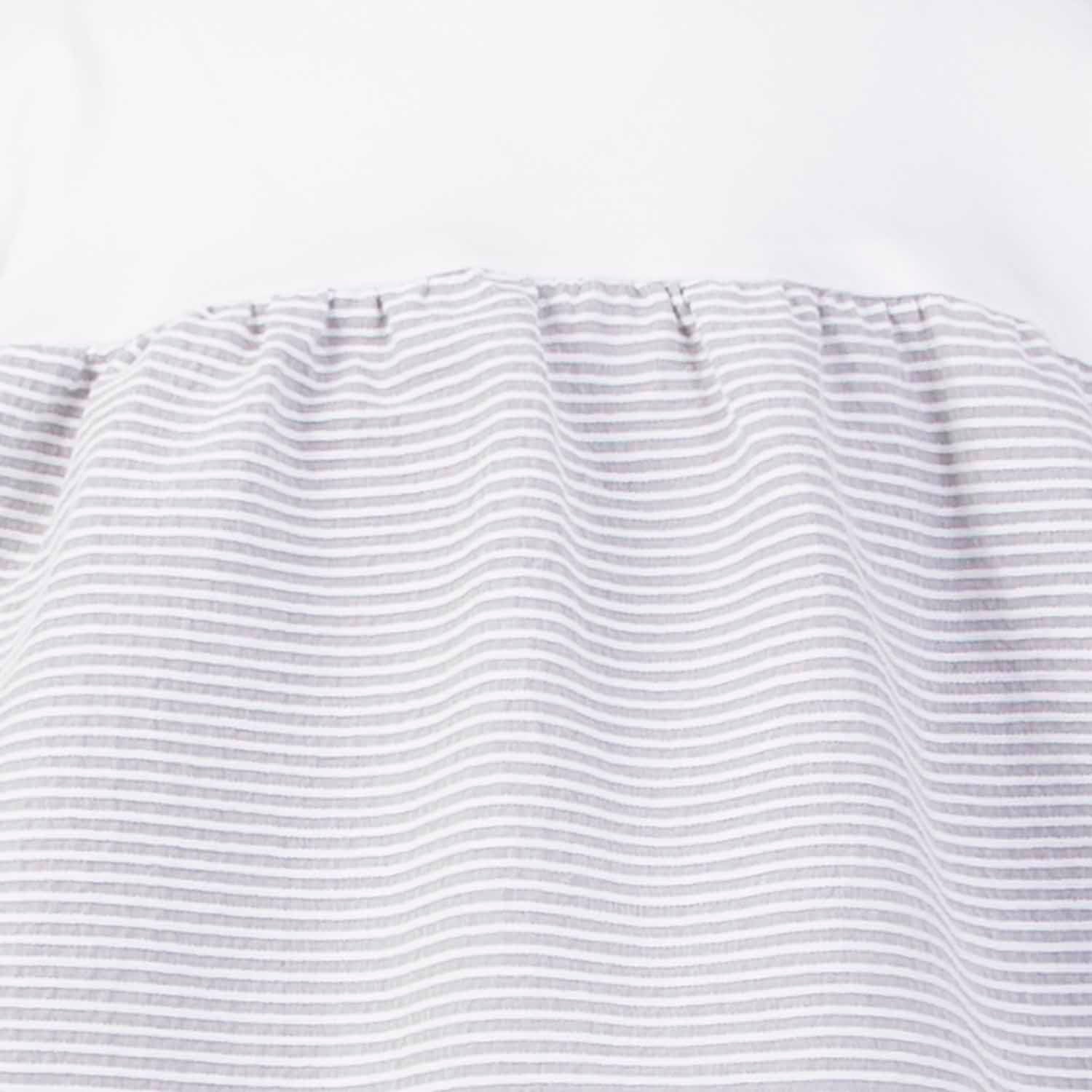 Cotton Striped Shirt Dress for Girls-3