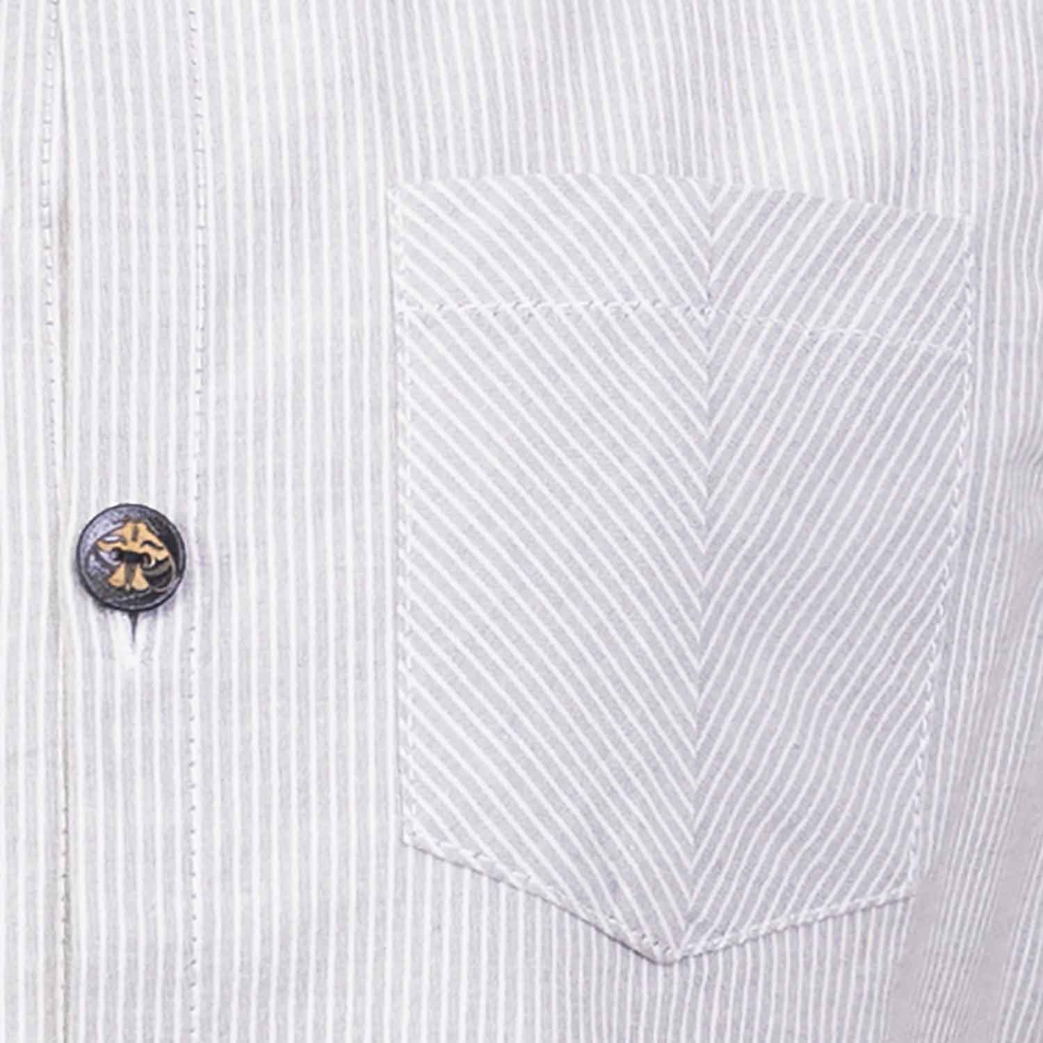 Kids' Sleeveless Shirt with Stripes-3