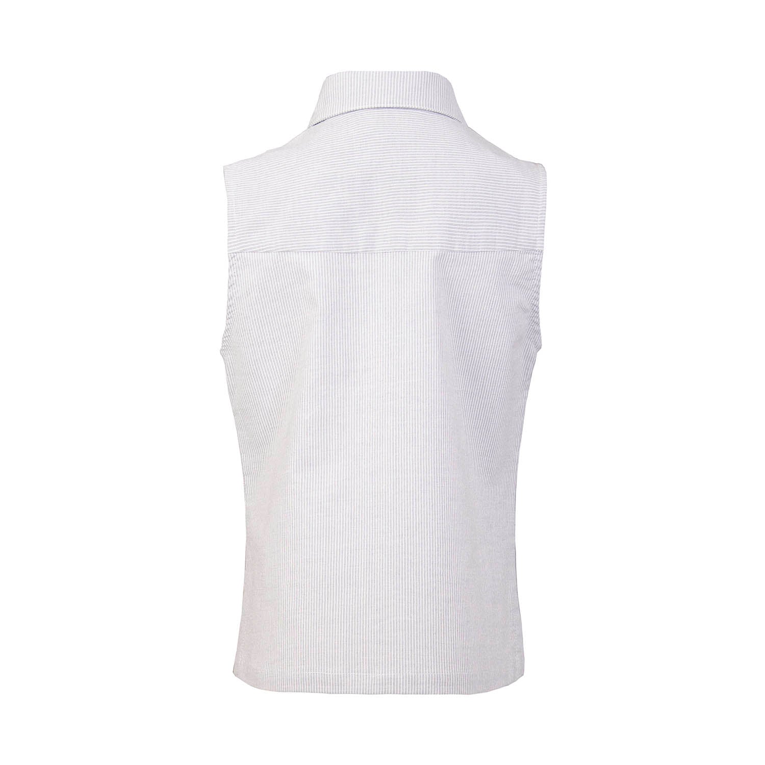 Kids' Sleeveless Shirt with Stripes-2