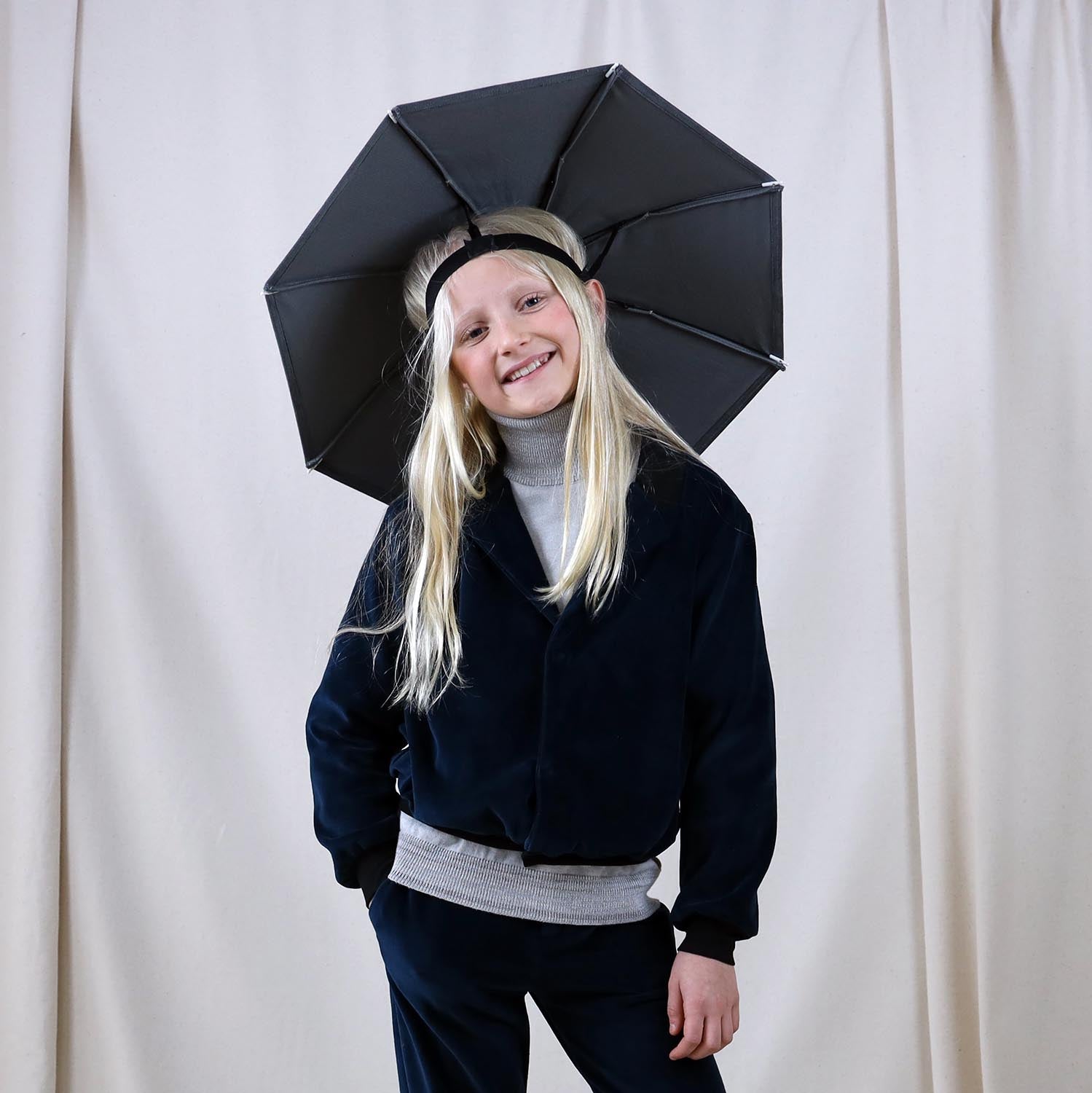 Kids' Light Grey Turtleneck-1