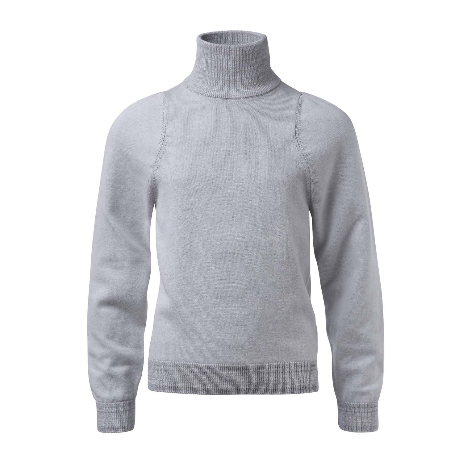 Kids' Light Grey Turtleneck-0
