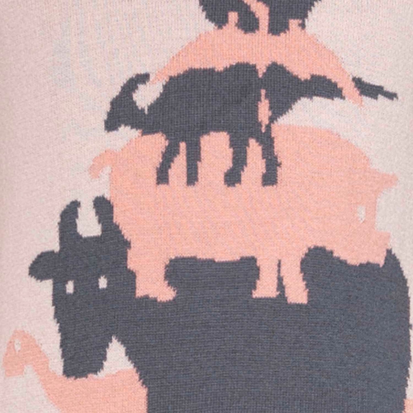 Pink Girls Christmas Sweater-2