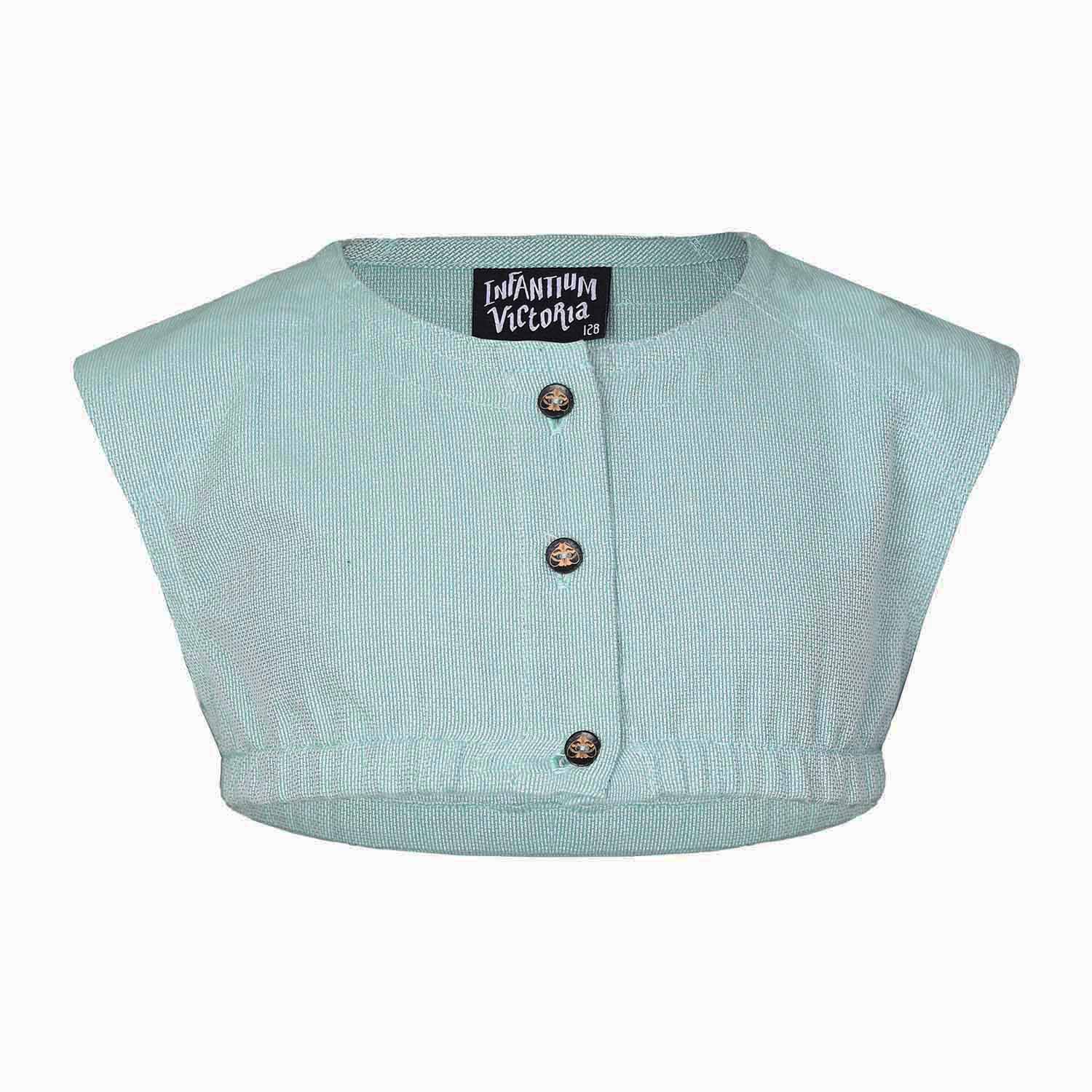 Mint Crop Top-0