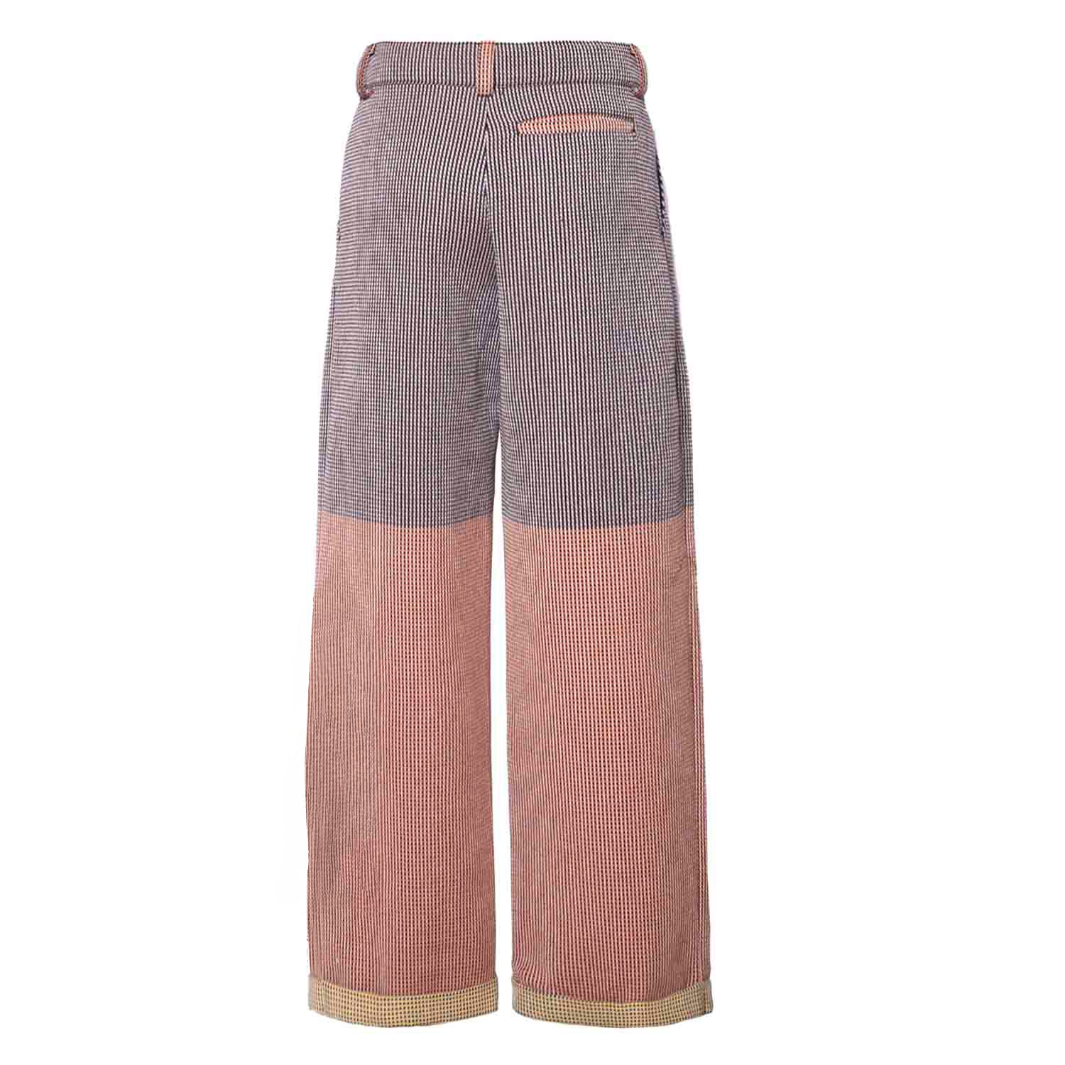 Multicolored Pants with Appliquè-4