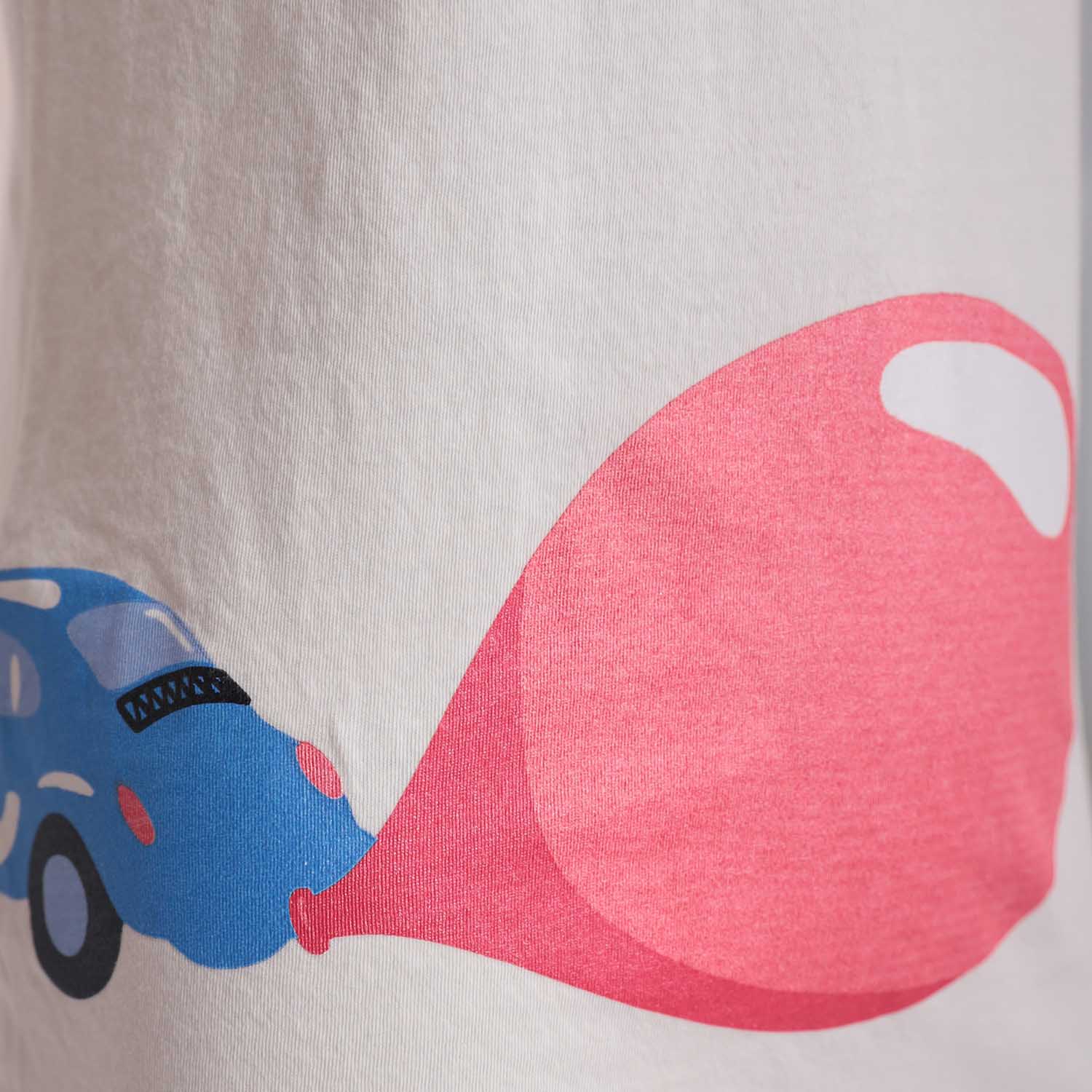 Kids Printed T Shirt in Off-White-2